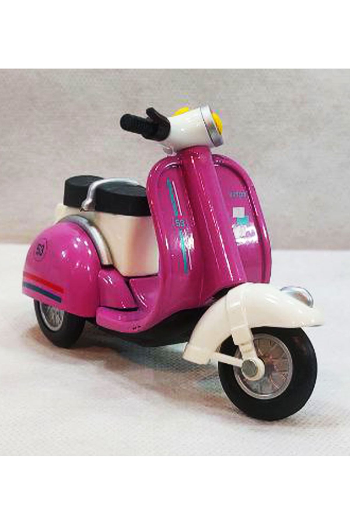 farddad Metal Vespa Scoter Motosiklet | Çek Bırak | 12CM