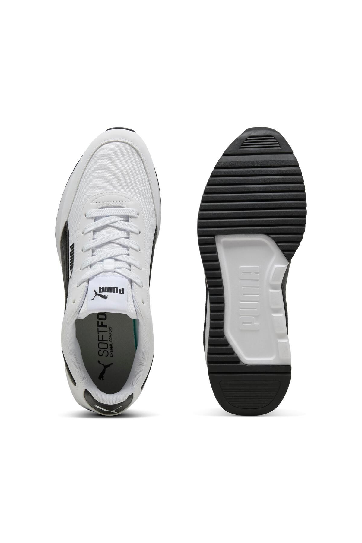 Puma-R78 Lightwind PUMA Weiße und schwarze PUMA-Schuhe 3