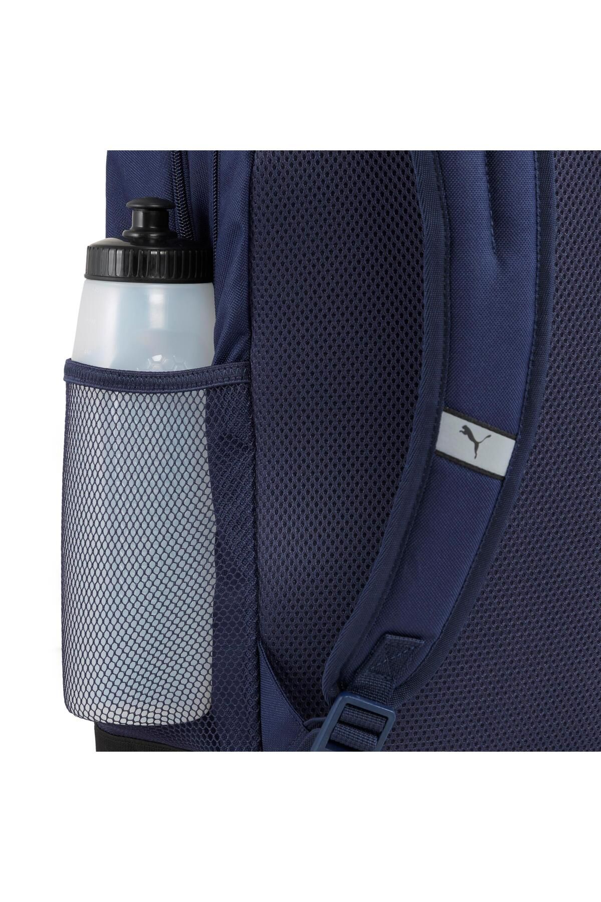 Puma-PUMA BUZZ Torba sportowa z wysokim stanem - granatowa 3