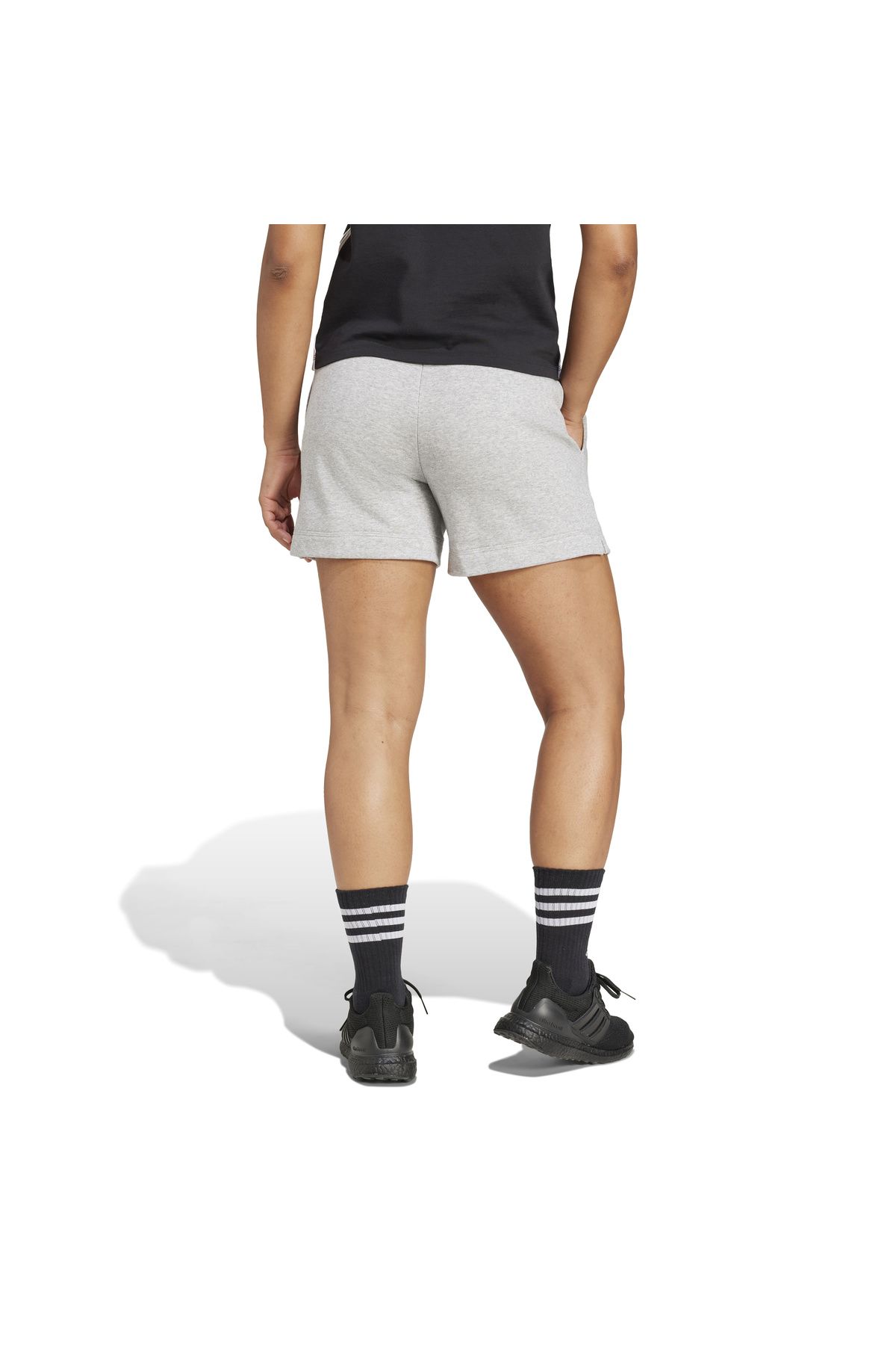 adidas-Essentials Linear French Terry Shorts 3