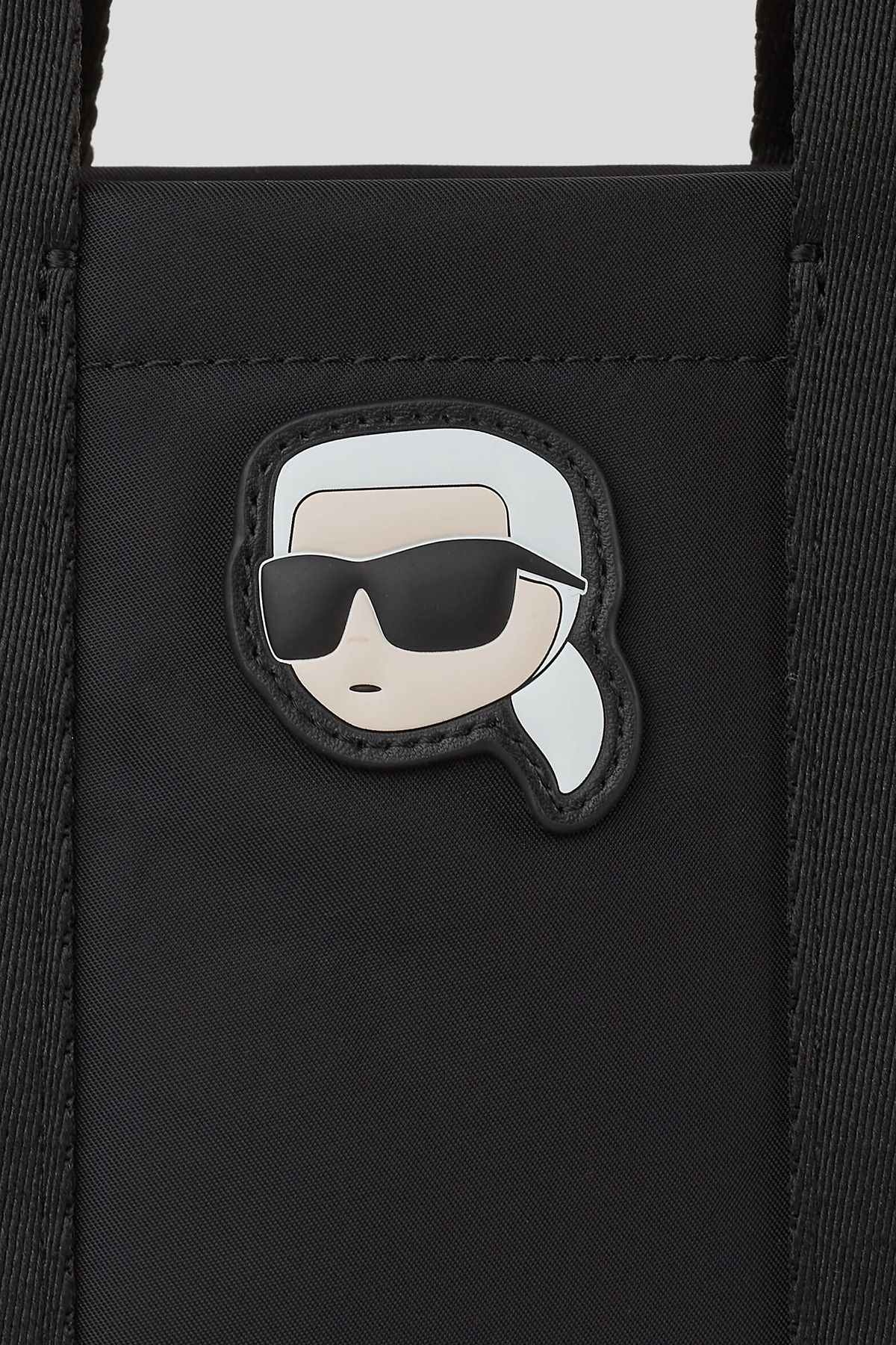 Karl Lagerfeld-Ikonische 2.0-Nylon-Tasche mit kleinem Reißverschluss 4