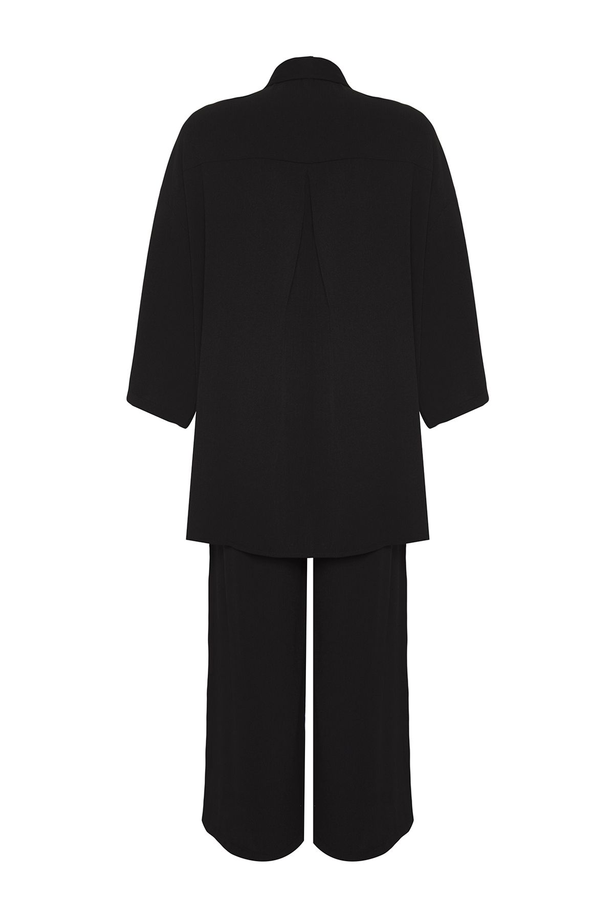 Trendyol Collection-Black*001 Plain Weave 99% Polyester,1% Elastane 7