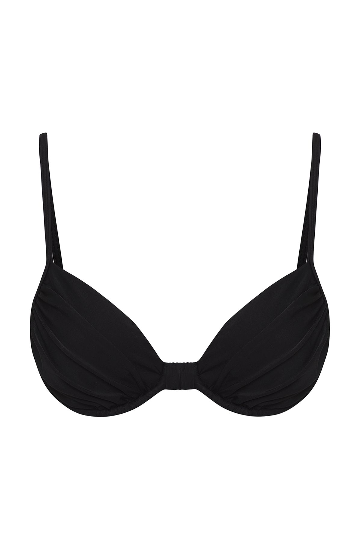Trendyol Collection-Μαύρο*001 Μπαλκόνι με λουράκι μπικίνι 5