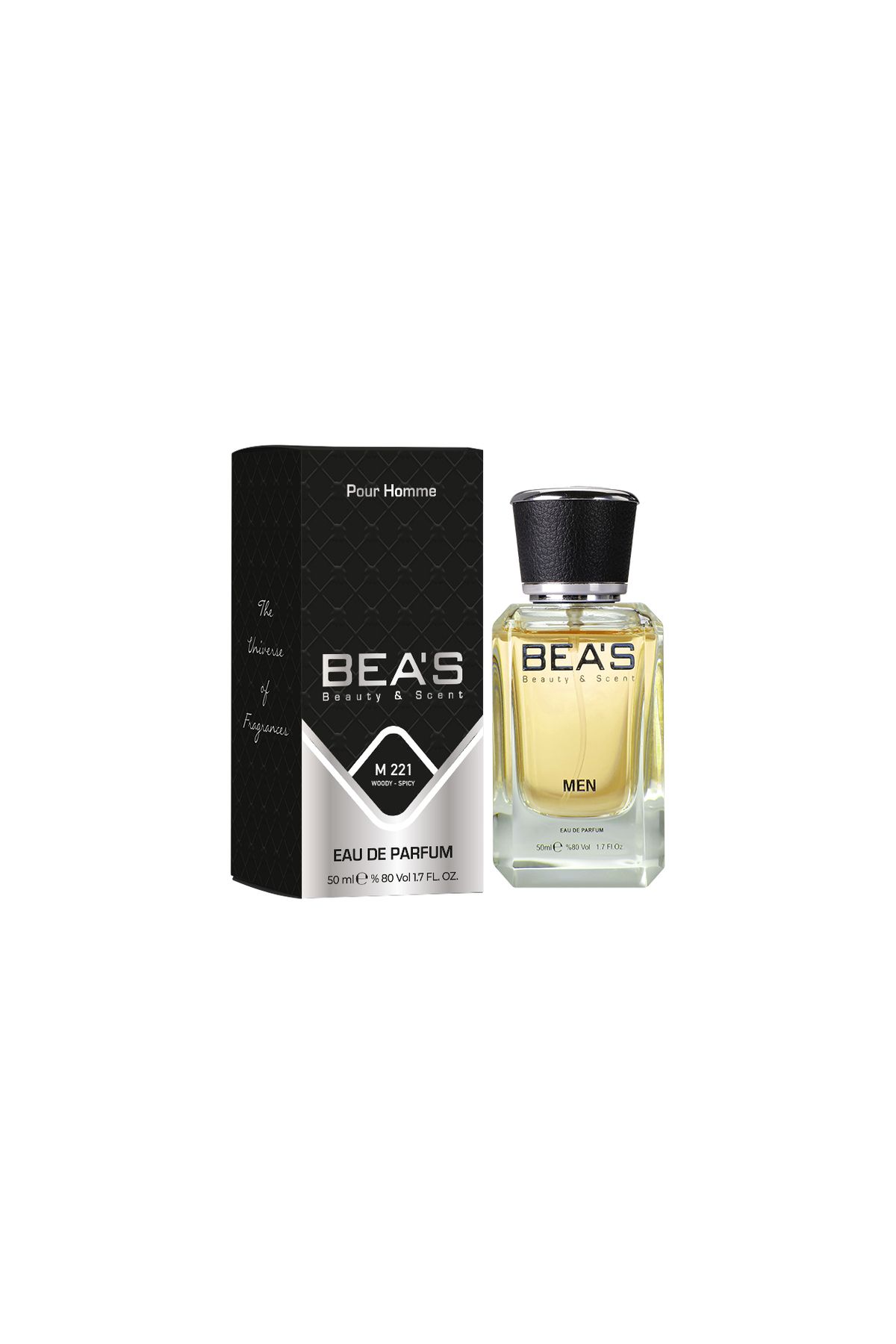 Bea'S M 221 BEAS PARFÜM ERKEK . 50 ML PARFÜM *WOODY SPICY / BEA'S PERFUME 50 ML *