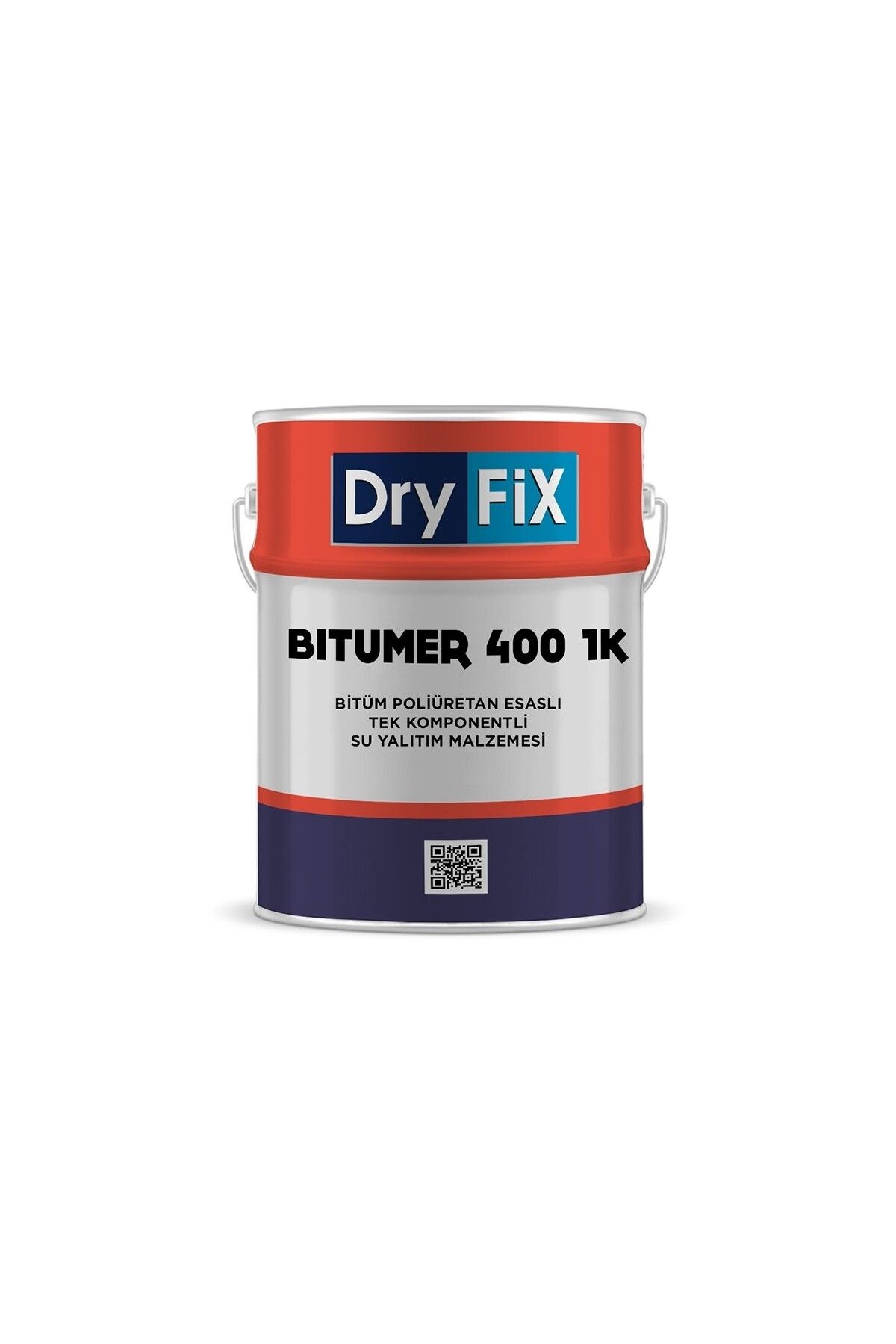 Dryfix Bitümer 400 1K Bitüm Poliüretan Esaslı Su Yalıtım Malzemesi 25 Kg Set