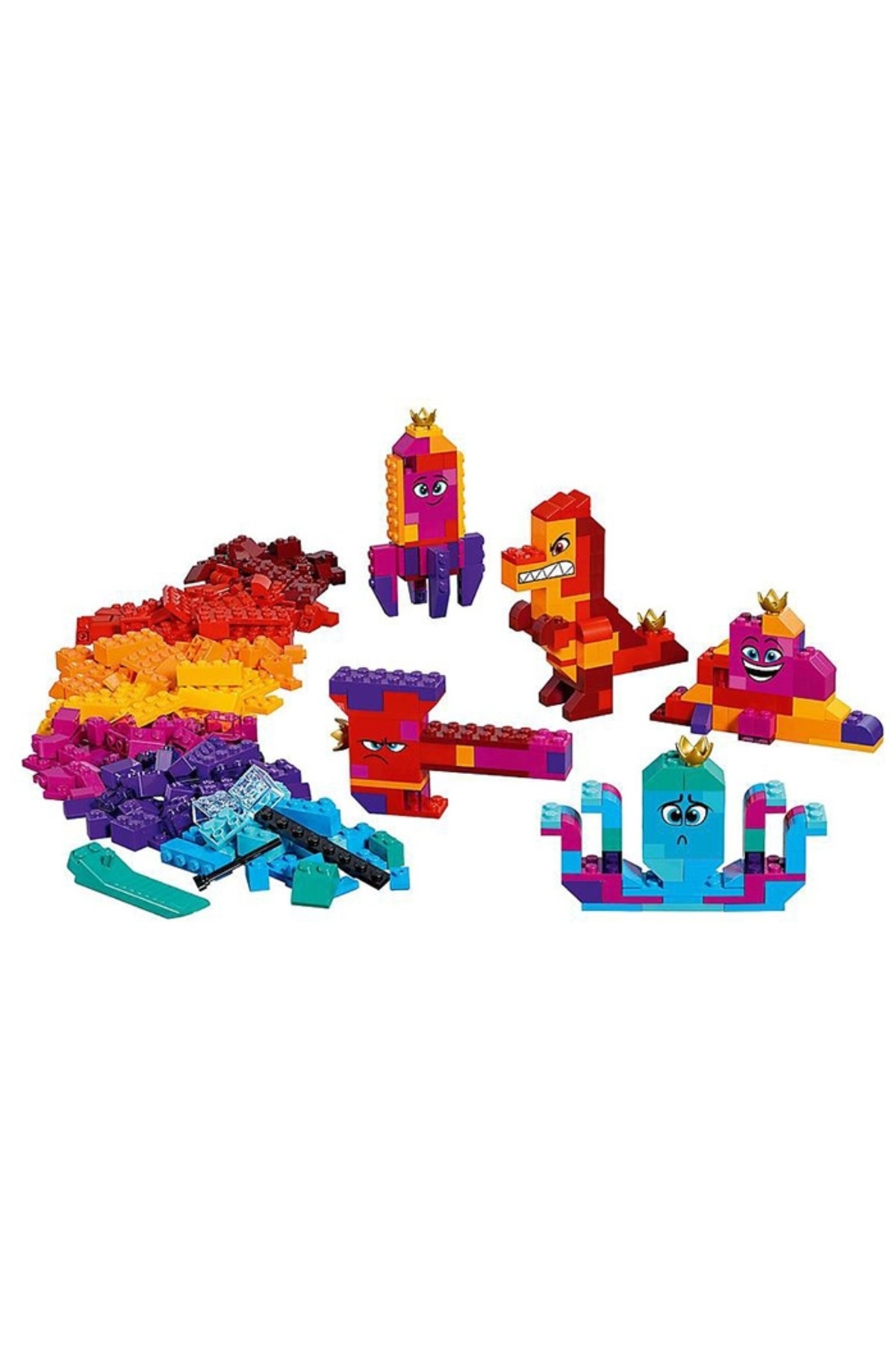 LEGO-LEGO The Lego Movie 2 Queen Watevra's Build Whatever Box 70825 3