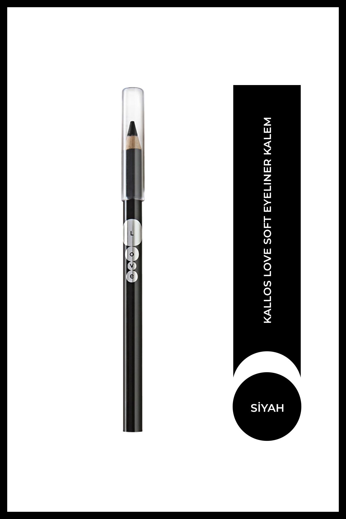 Kallos Cosmetics Kallos Love Siyah Soft Eyeliner Kalem