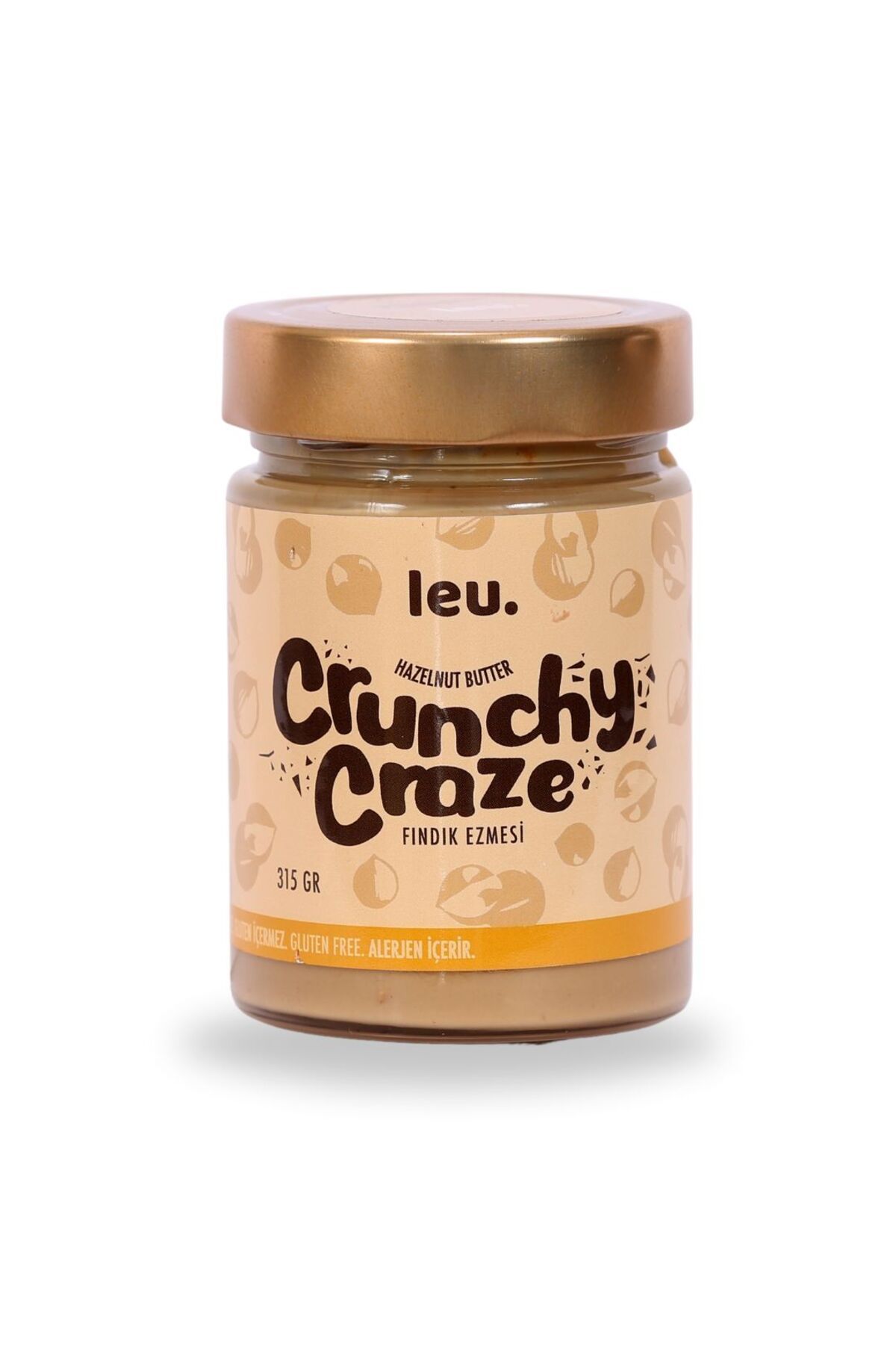 Leu Crunchy Craze Parçacıklı Fındık Ezmesi (315 GR)