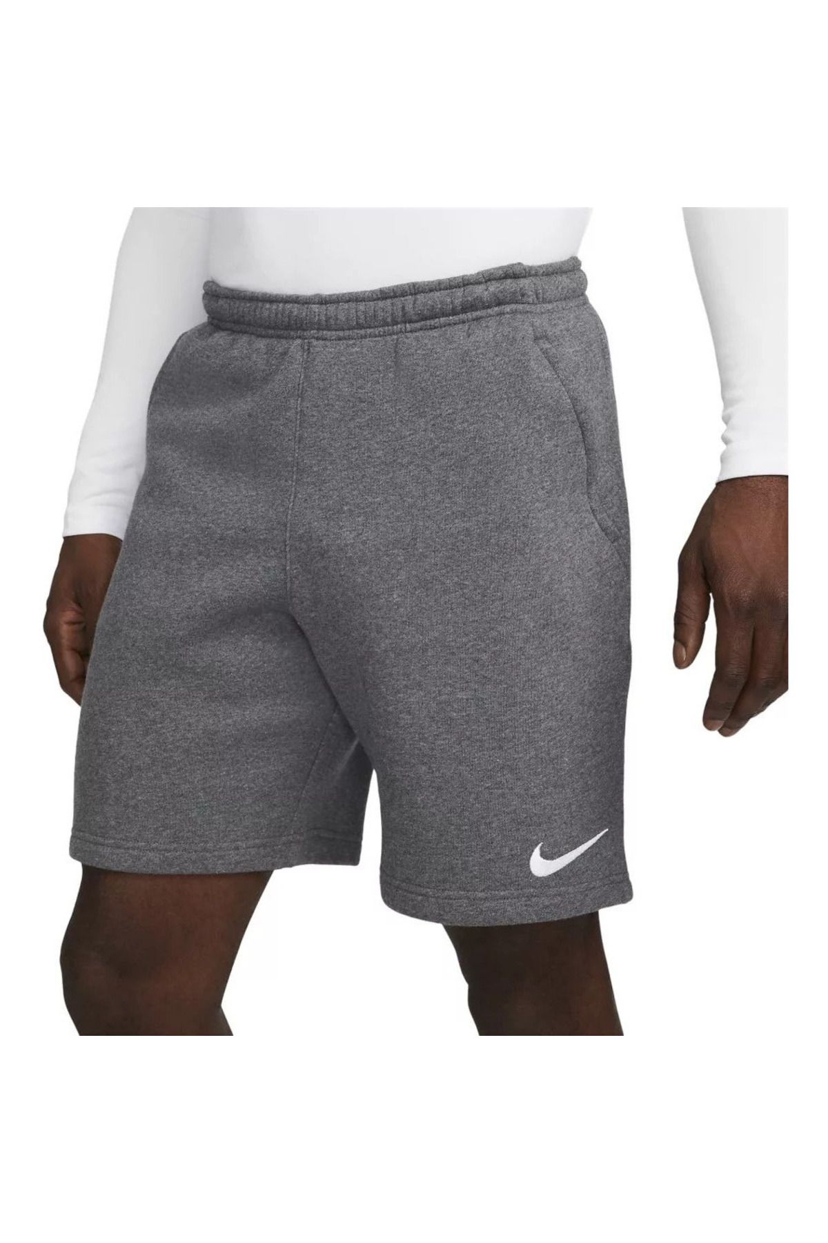 Nike-Pantaloni scurți Nike Park 20 Fleece, gri, bărbați 1