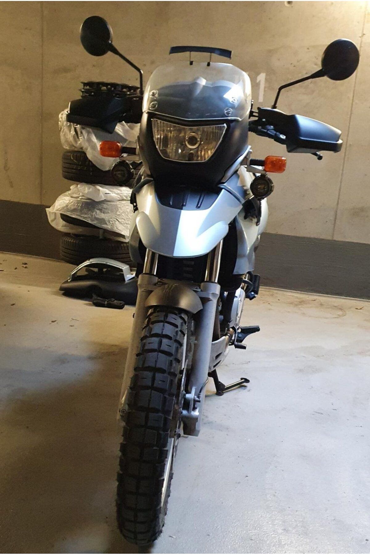 akdenizpos Yeni  Bmw F650 Gs Sis Farı Montajı T4820132 Kampanya