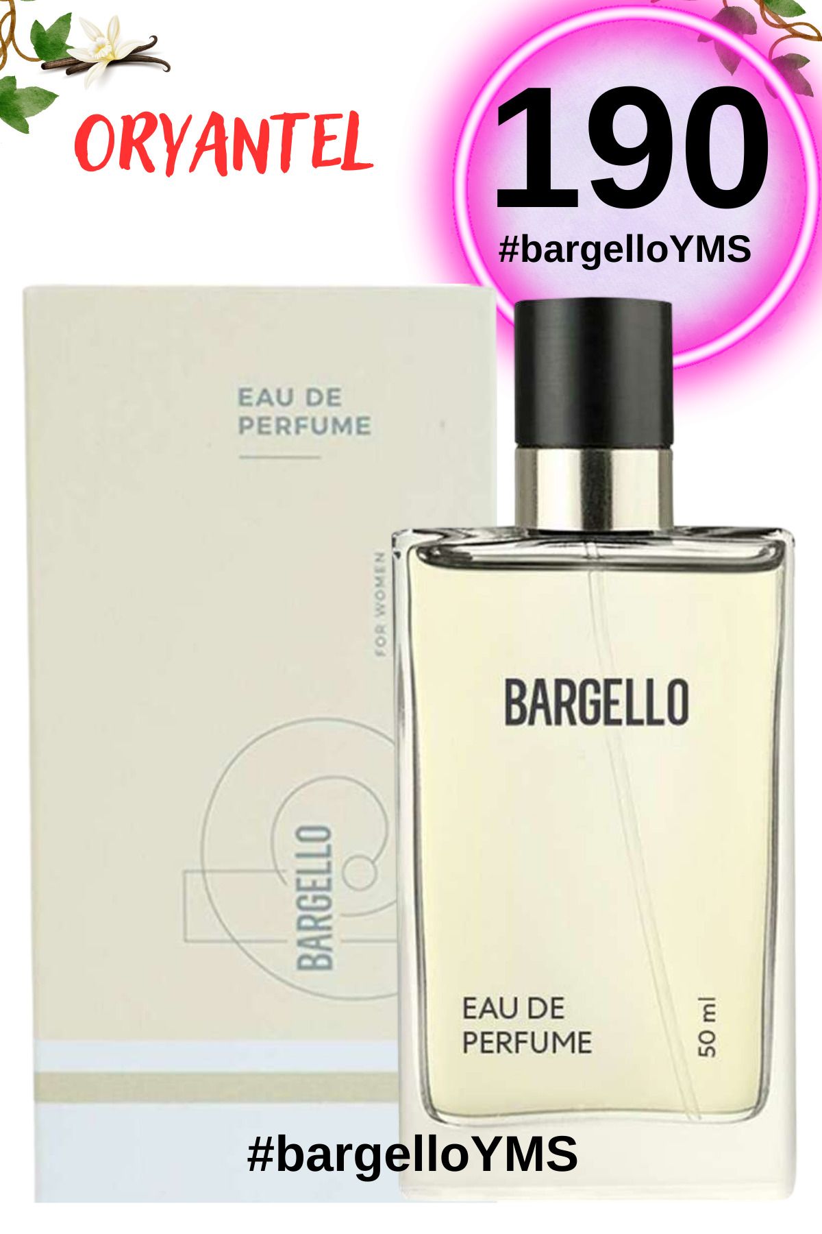 Bargello 190 KADIN 50 ml PARFÜM EDP ORIENTAL