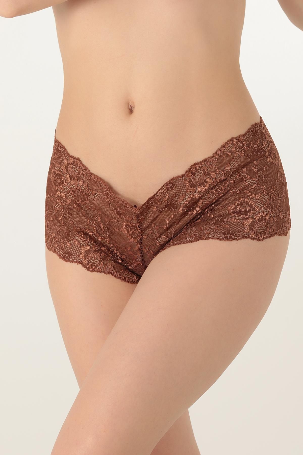 Miorre-Comfortable Fit Floral Pattern Lace Women's Hipster Panties 8