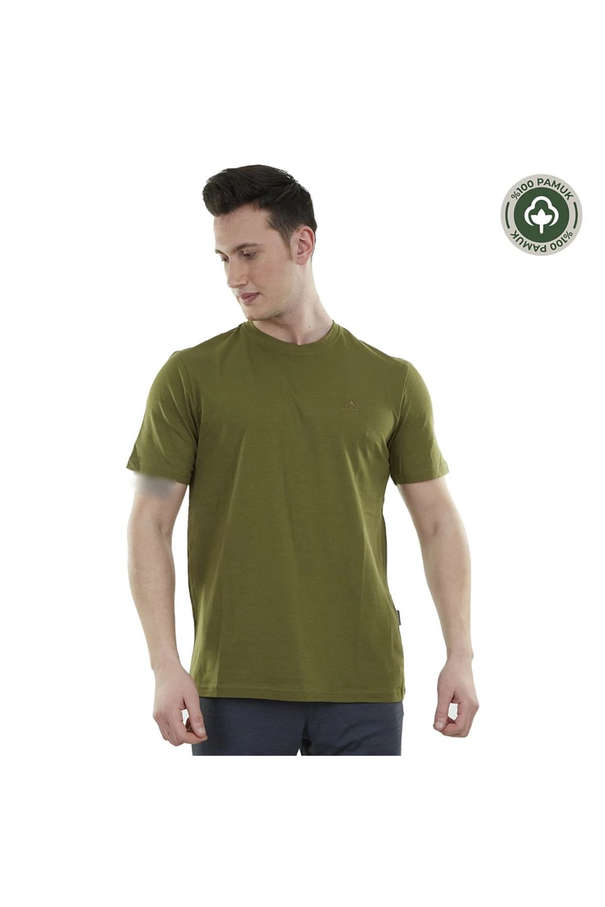 Alpinist Lucid Erkek T-shirt Haki