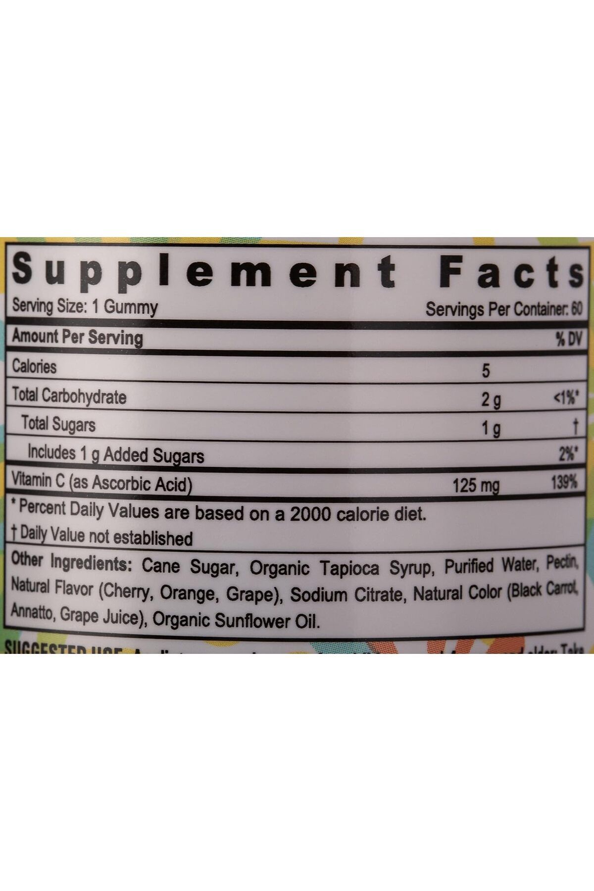 SUNSHINE-N COOL GUMMIES VITAMIN C 60'S GUMMIES : 00044 3