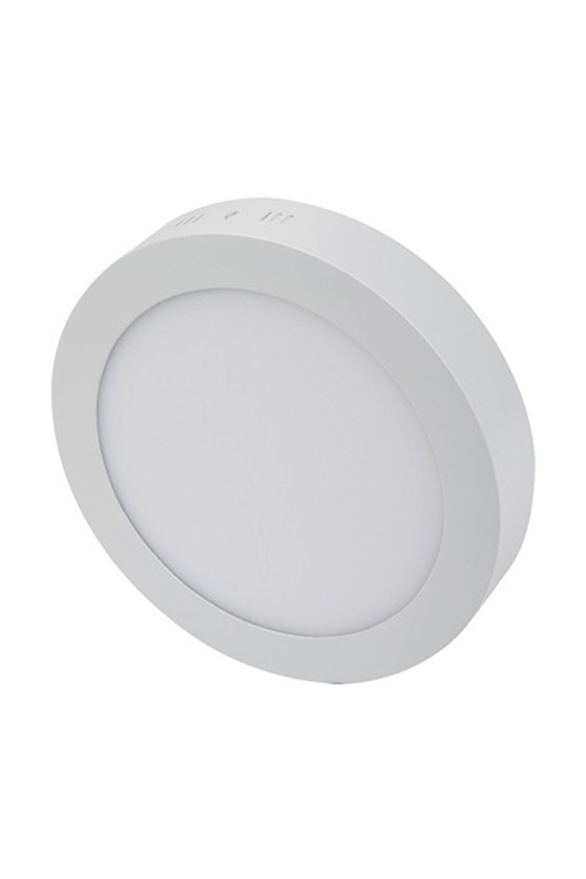 Cata 18 Watt Panel Led Armatür Sıva Üstü Yuvarlak Ct 5233 Günışığı Sarı Işık 3200k Alüminyum Kasa