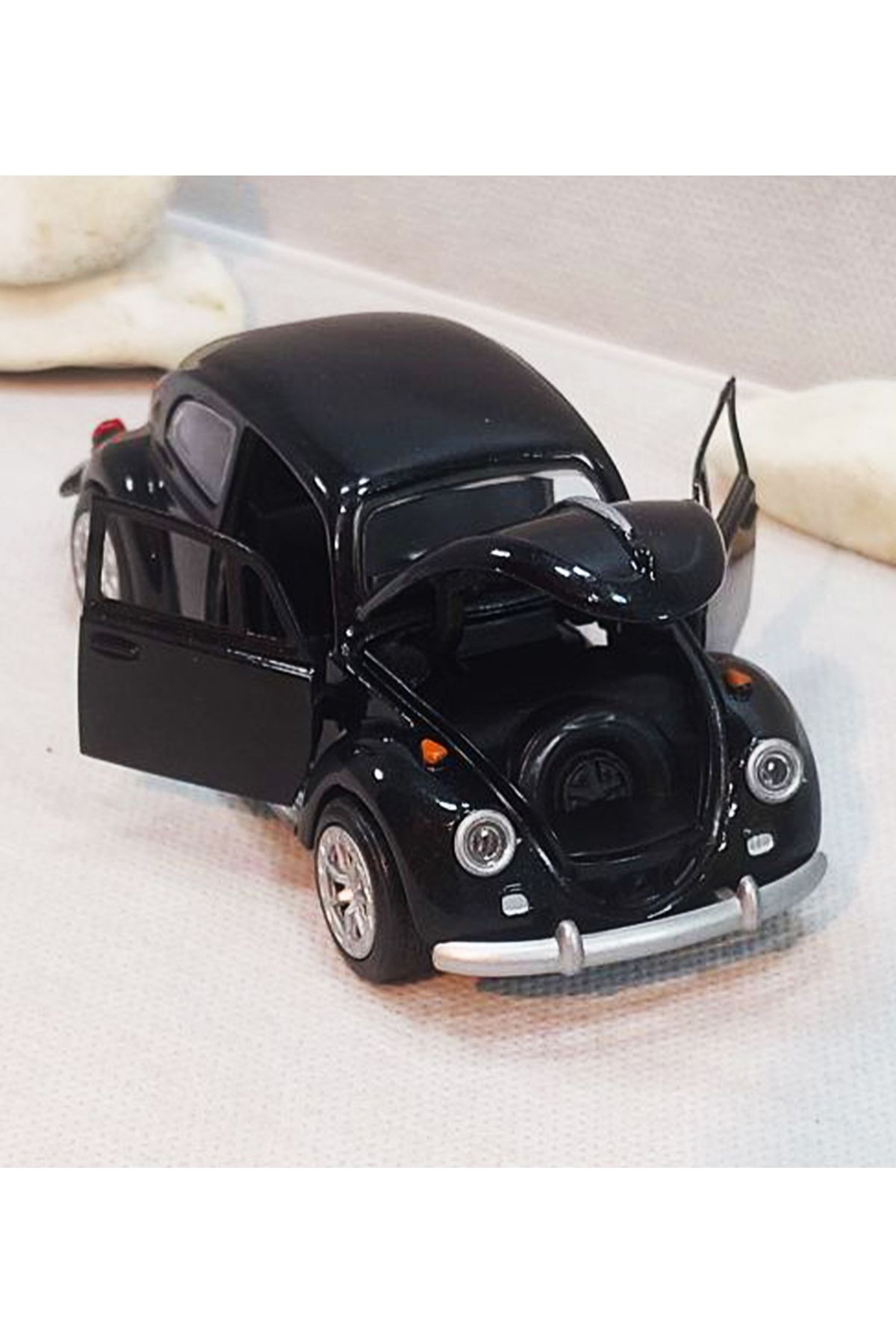 farddad Vosvos Model Araba | Çek Bırak | 12.5CM Volkswagen Beetle Diecast