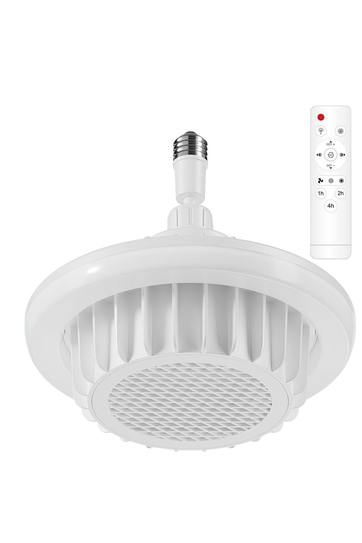 Merwish Isıtıcı Fan Soba Ve Led Lamba Enerji Tasarruflu Güvenli Kolay Kurulum Zaman Ayarlı 3 Renk Aydınlatma