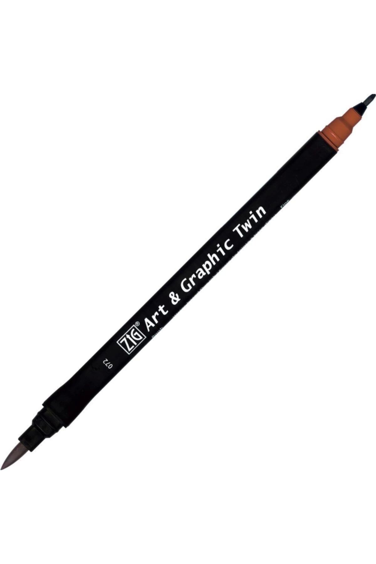 Zig-Art & Graphic Twin Marker Drawing Pen 72 Brown 2