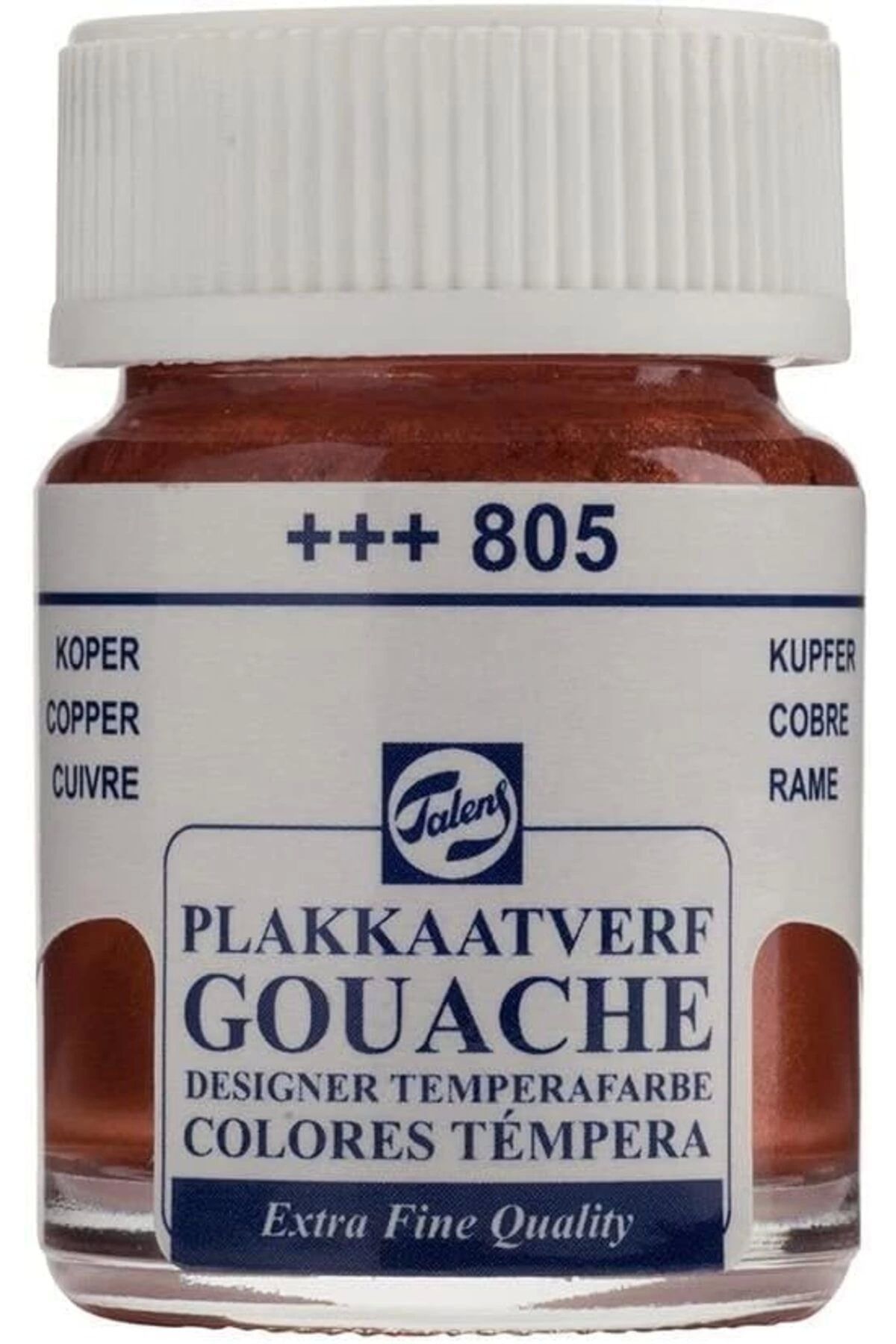 Talens Gouache Jar 16ml Guaj Boya Copper / 805