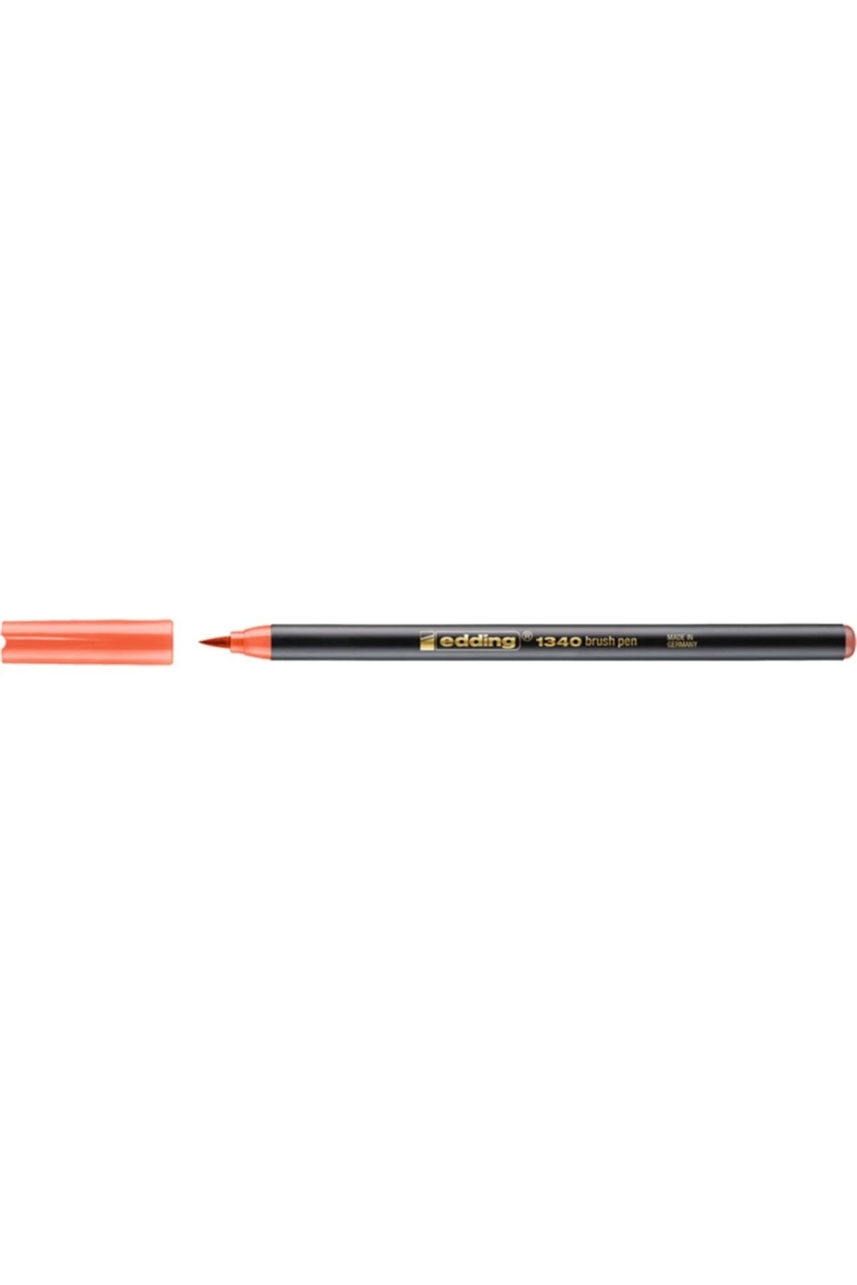 Edding Tangerine Brush Tip Pen E-1340
