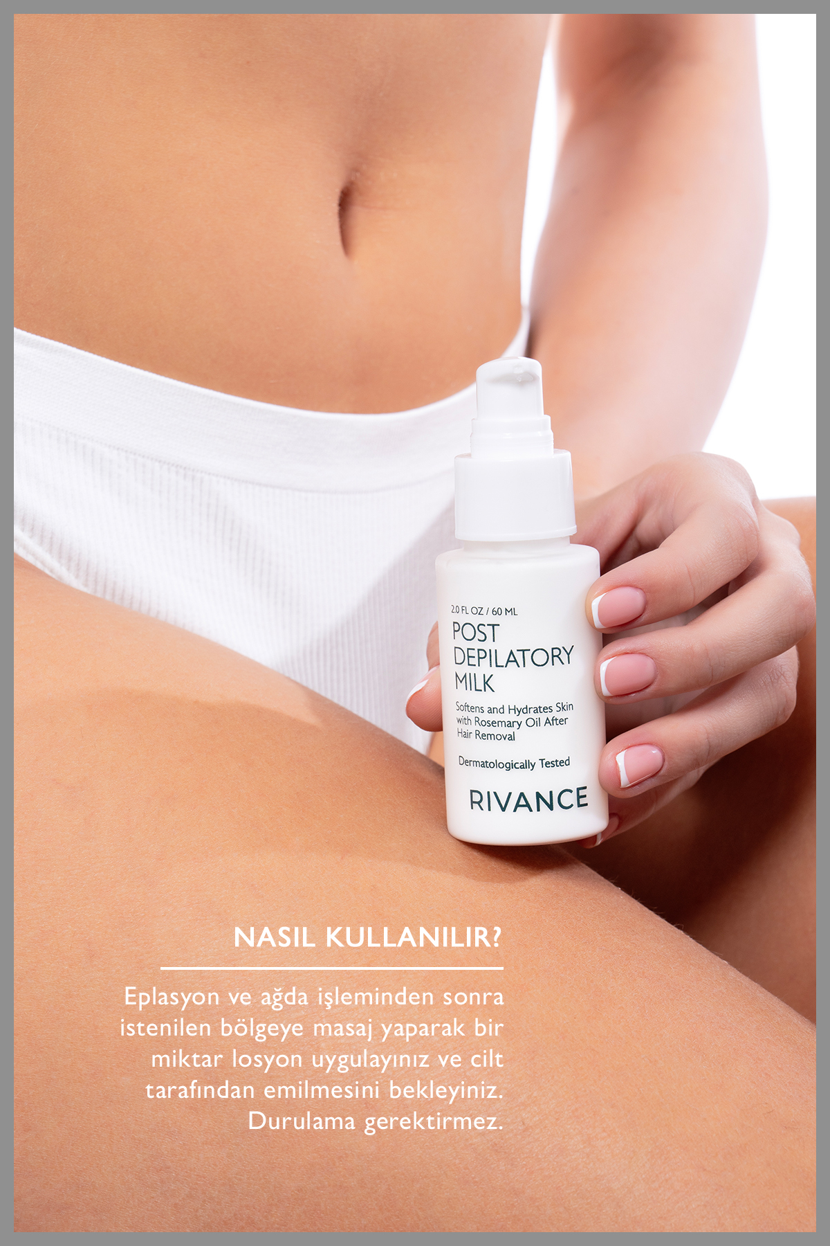 Tüy Azaltıcı, Nemlendirme Etkili Yatıştırıcı ve Tüy Süt 60 ml — 8684790344036 — تصویر 2 از 5