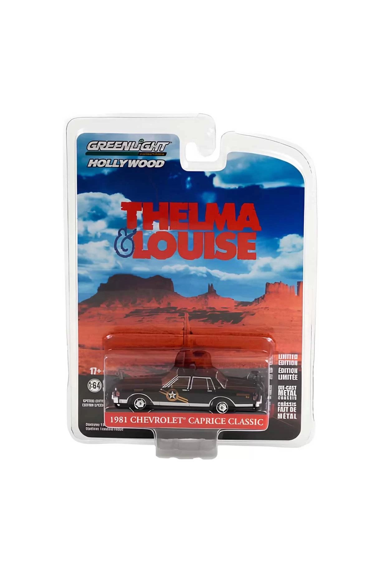 Greenlight 1/64 1981 Chevrolet Caprice Thelma Louise Polis Model Araba