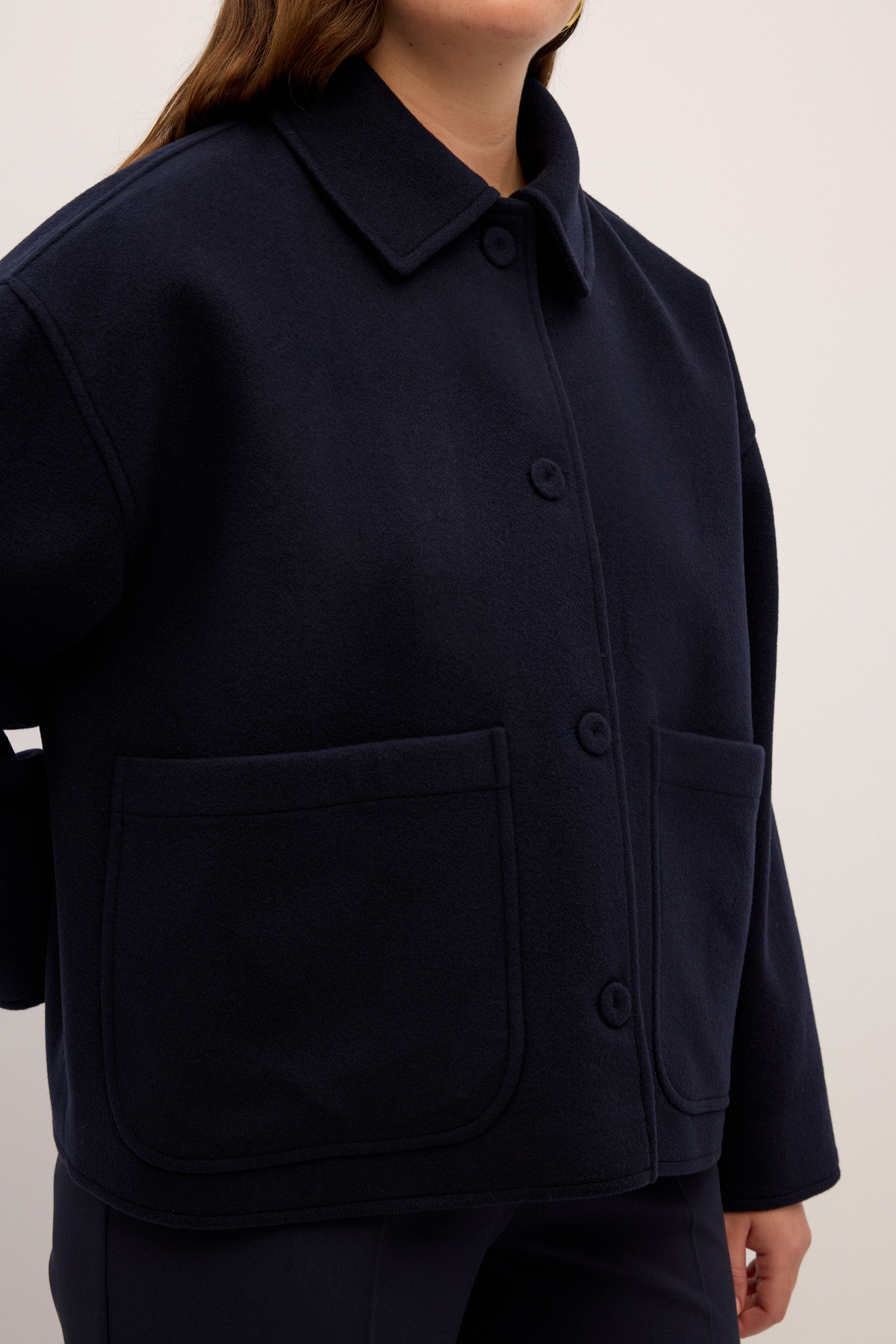 Love My Body  Bebe Yaka Kaban - Görsel 4