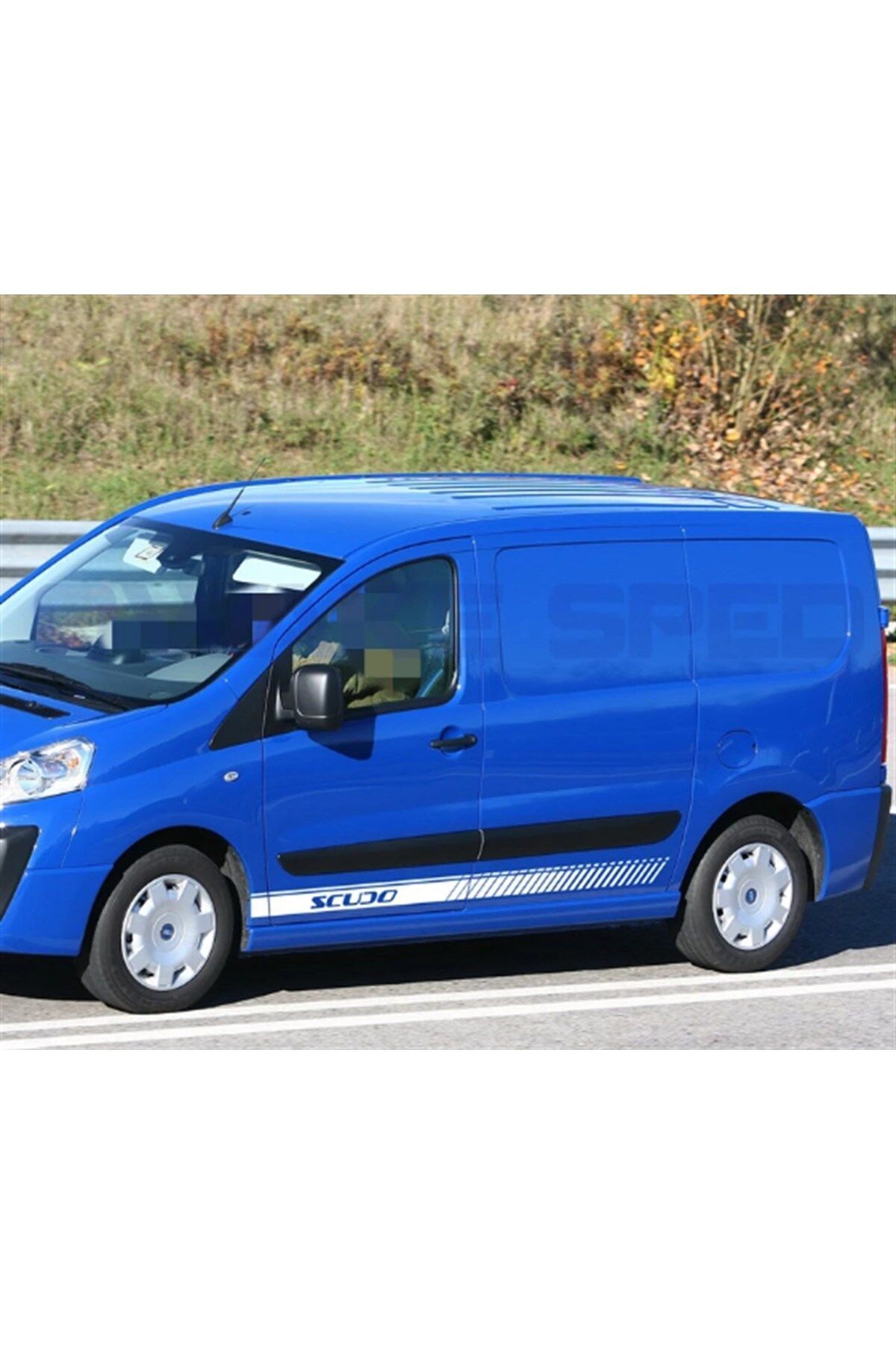 MLH STORE Fiat Scudo Yan Kapı Şerit Sticker Etiket Modeli
