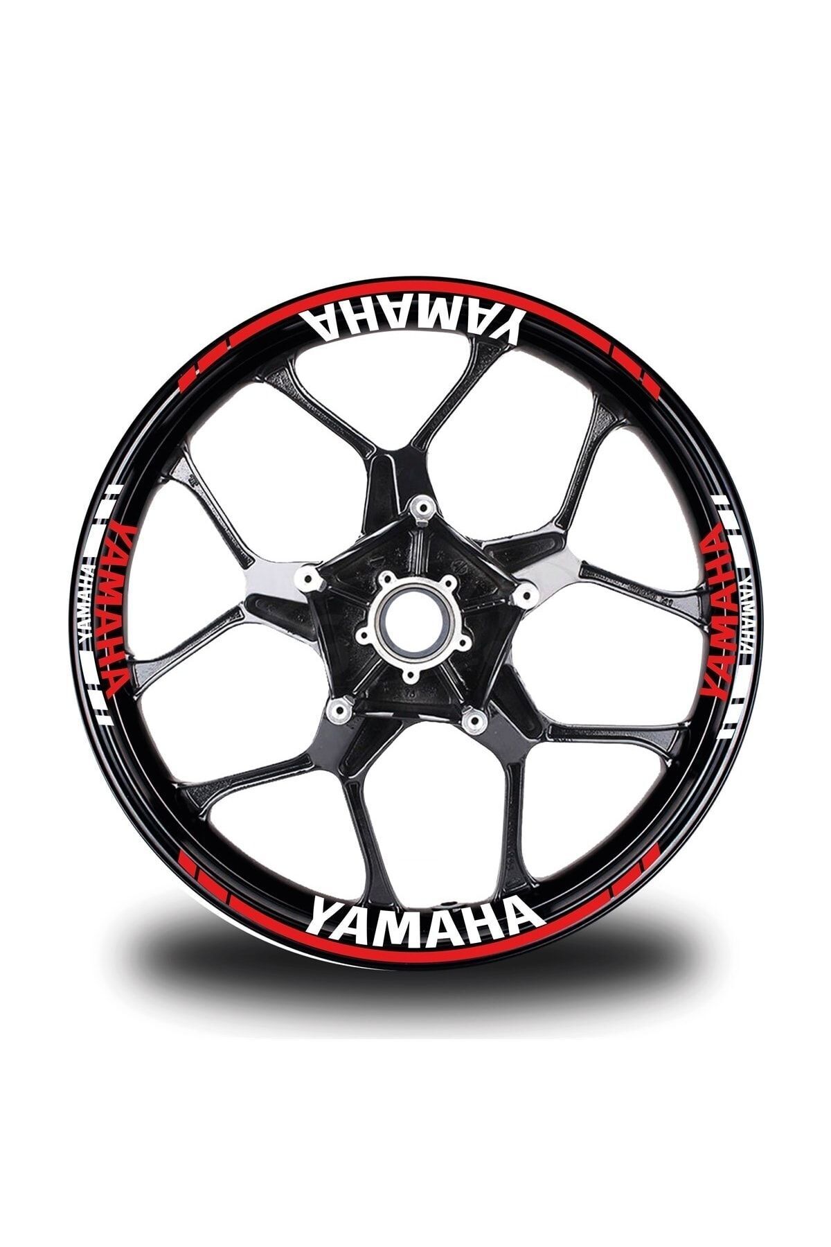 MLH STORE Yamaha Xmax 2 Kesikli Kırmızı Renk Sticker Modeli Jant Dahil
