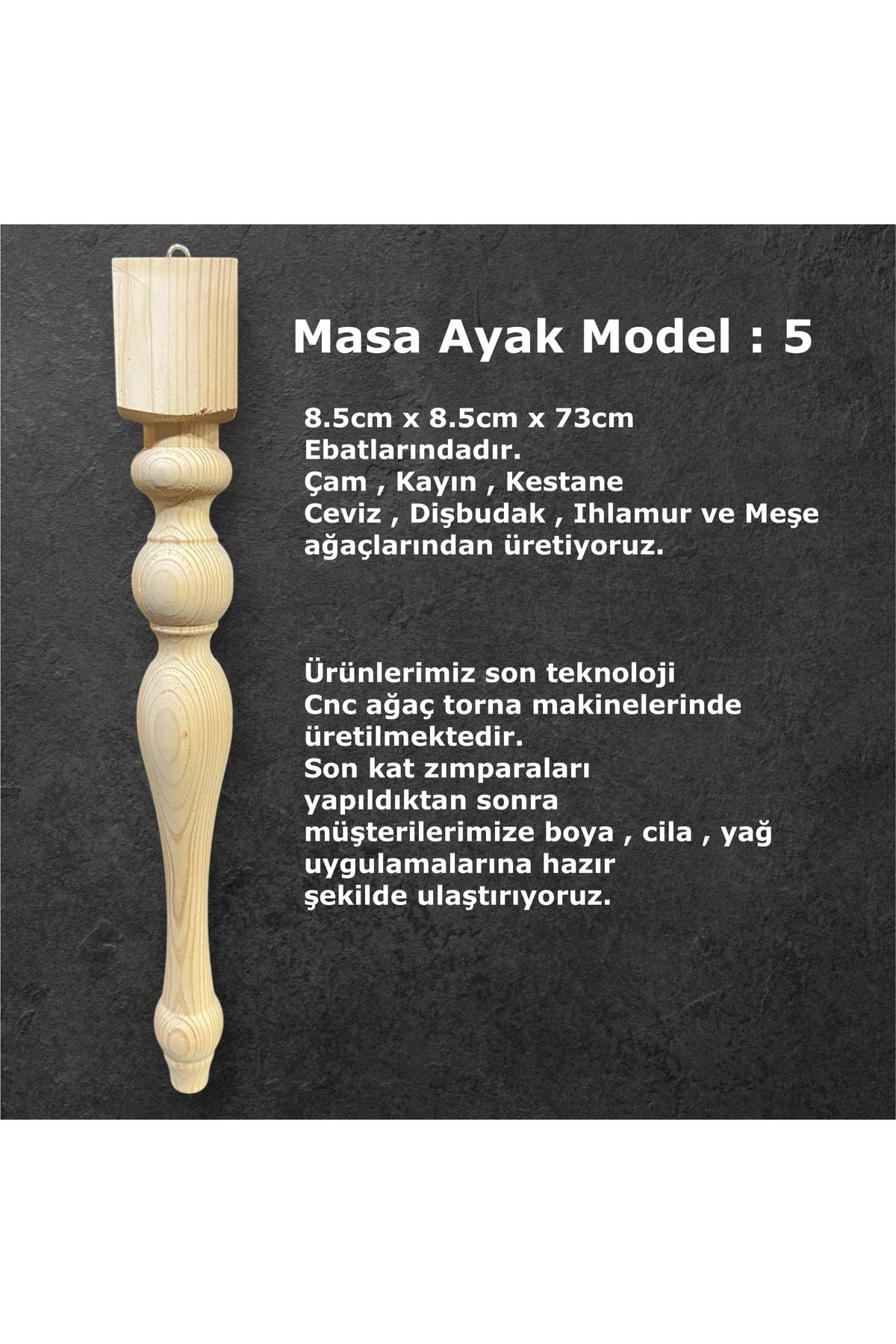 Eraywood Masa Ayağı Model 5