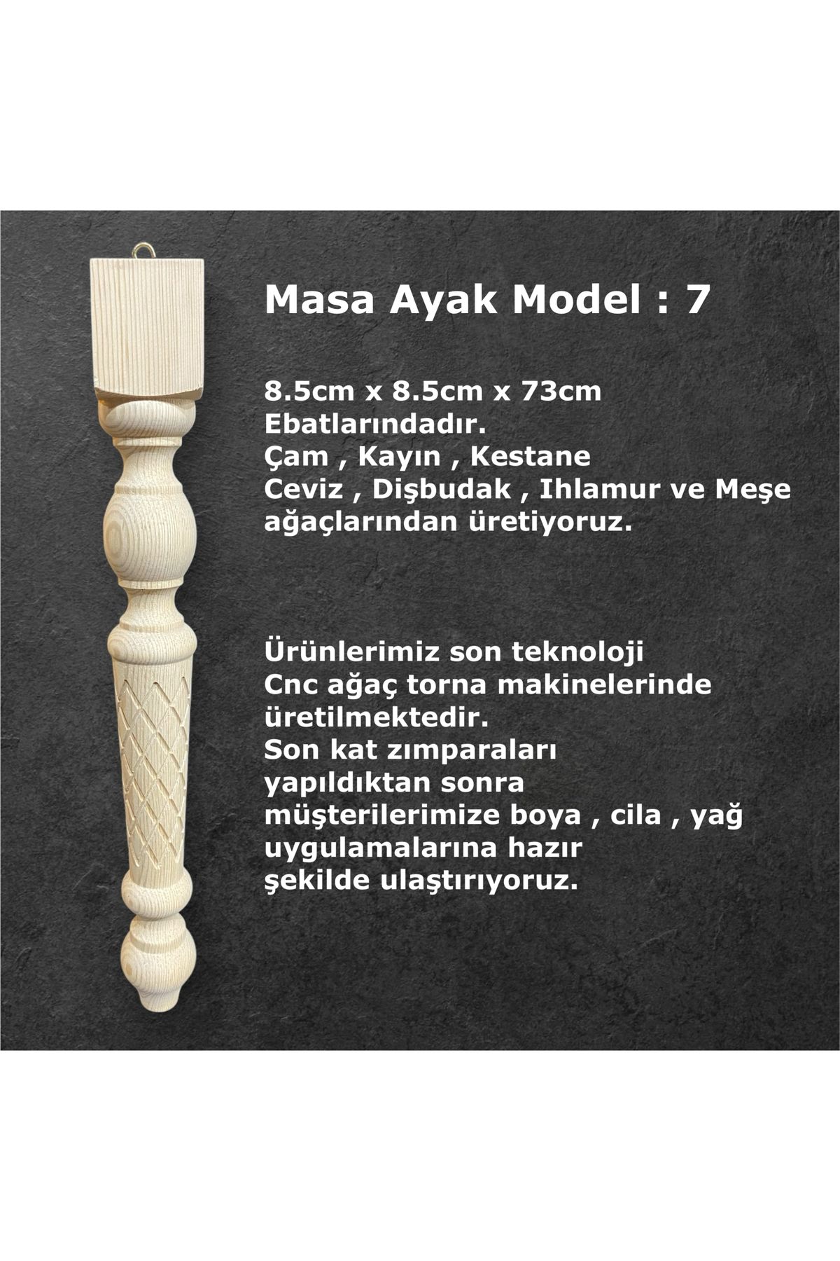 Eraywood Masa ayağı model 7