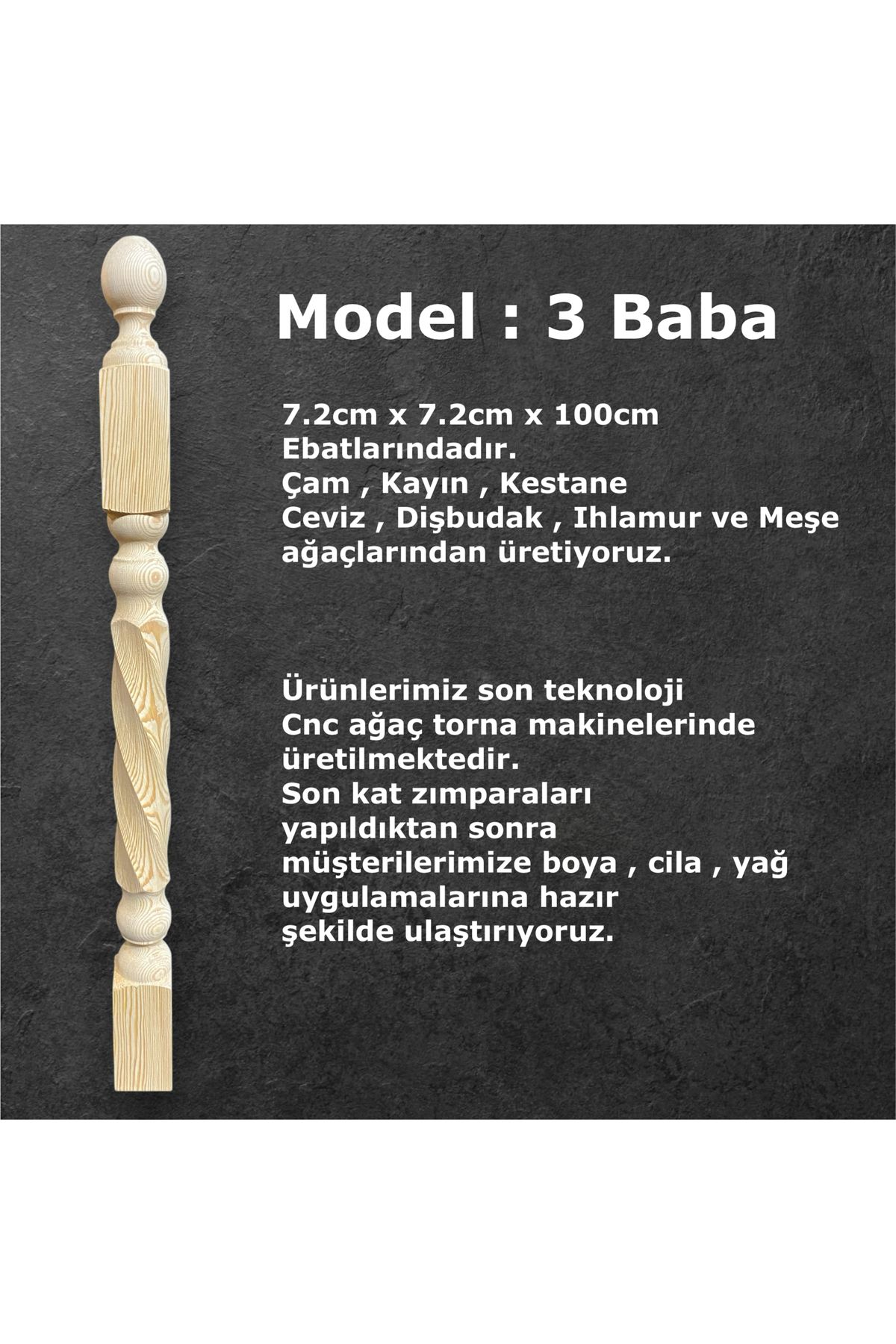 Eraywood Merdiven babası model 3