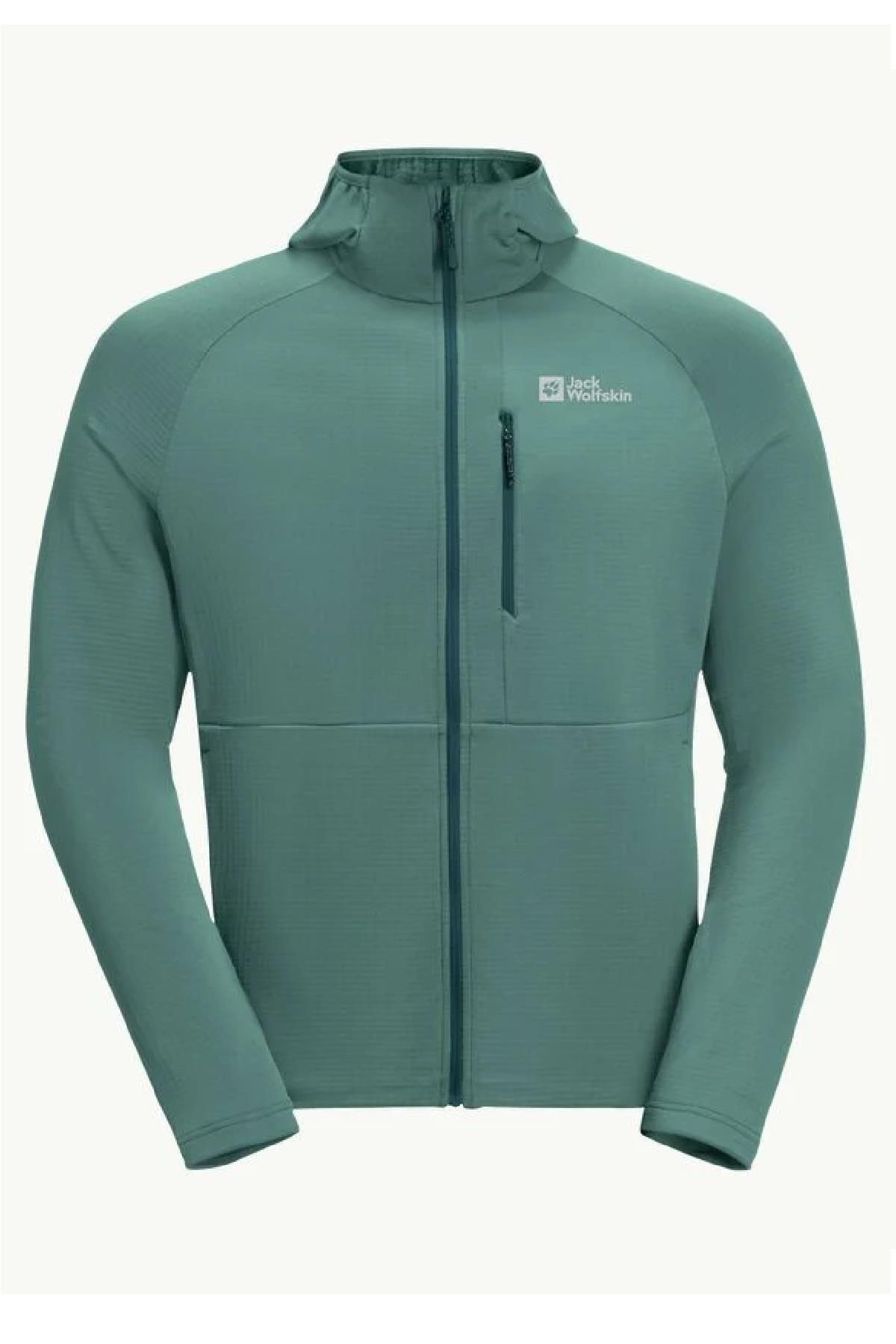 بادگیر مردانه کلبنبرگ Hooded Fz Green Jack Wolfskin