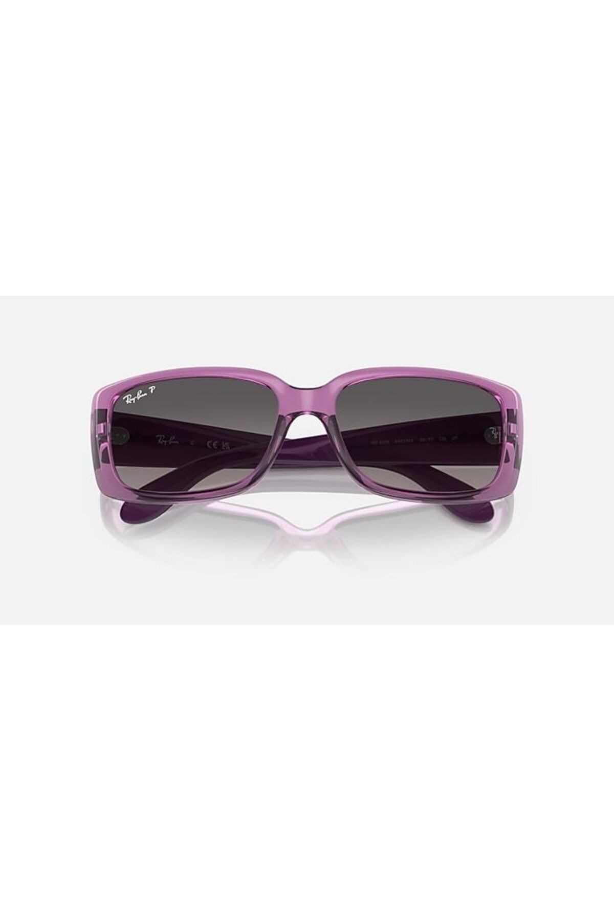 Ray-Ban-Transparent Violet Sunglasses 4389 5