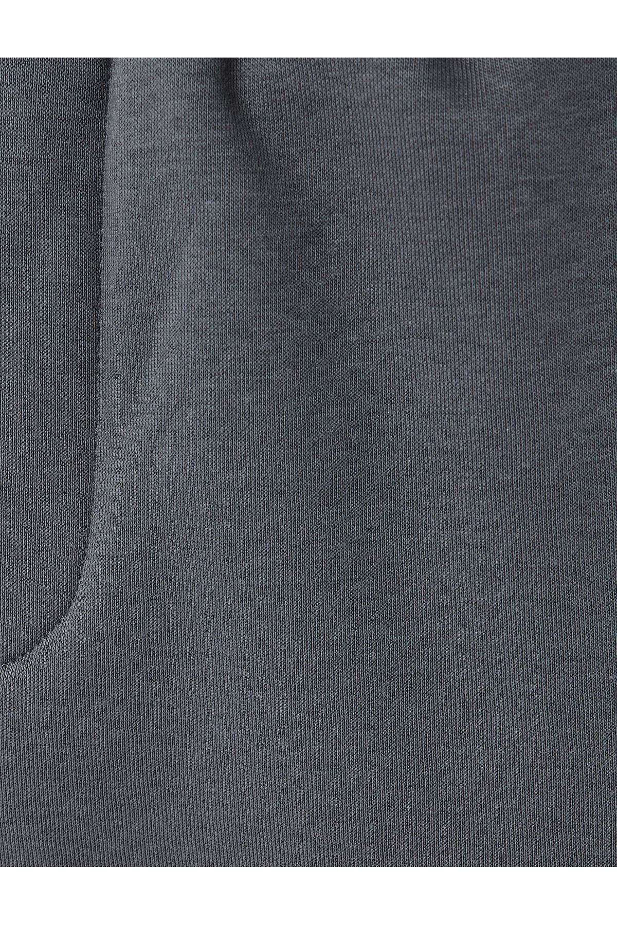 Koton-Cotton Blend - Raster Jogger Sweatpants with Pockets and Stitching Detail 6