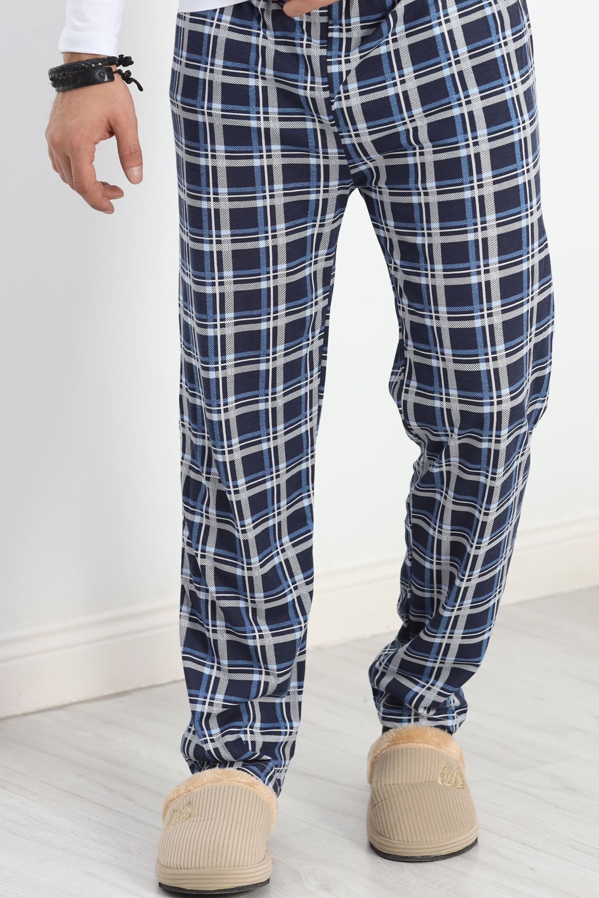 devrialemshoes Unisex Pijama Altı Mavilaci - 18529.1838.