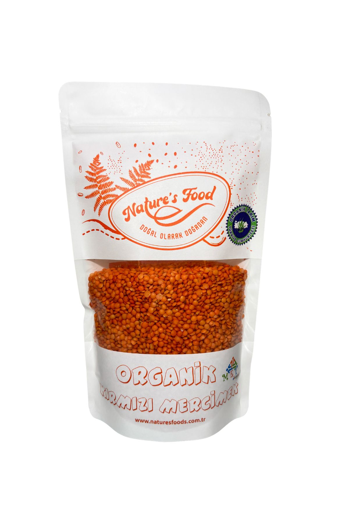 NATURES FOOD Organik Kırmızı Mercimek