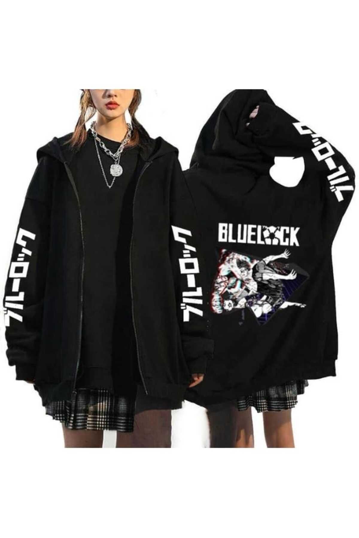 Oneoctobeer Unisex Anime Baskılı Hırka & Ceket Oversize