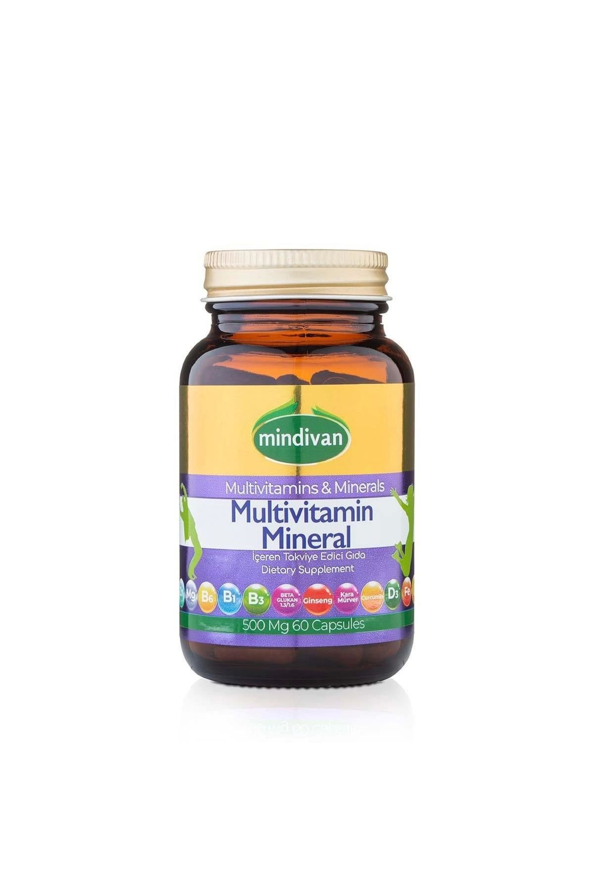 Mindivan Multivitamin 500 Mg 60 Kapsül