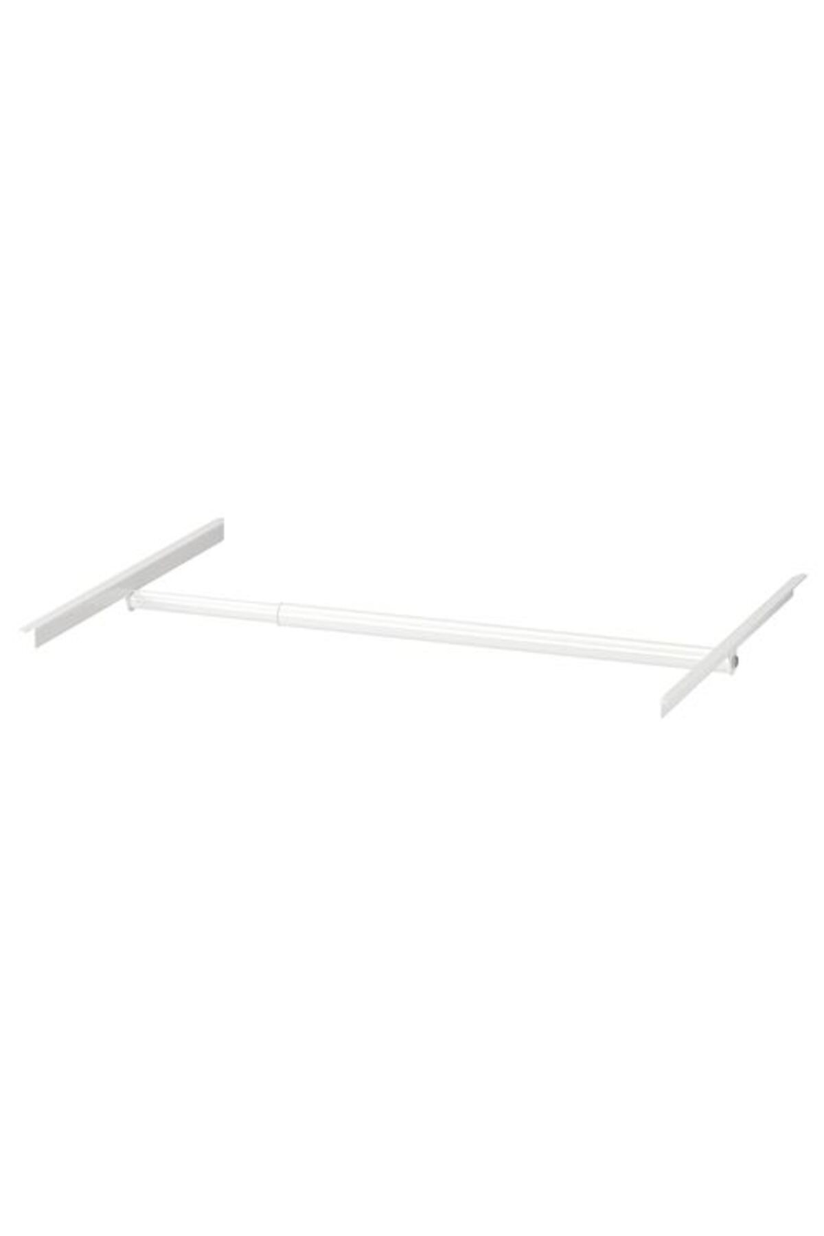 IKEA ayarlanabilir giysi rayı, beyaz, 46-82 cm