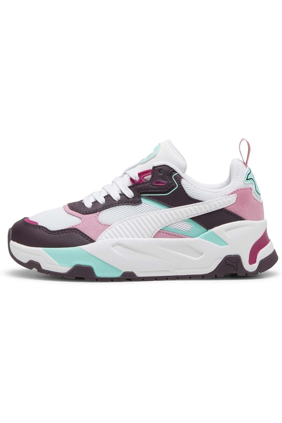 390838 ترینیتی جونیور کفش ورزشی یونیسکس بنفش Puma
