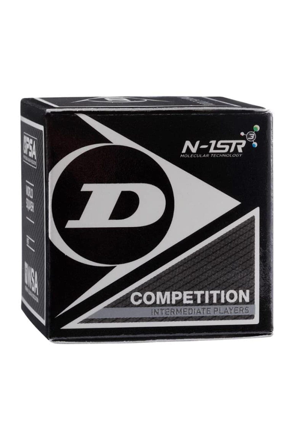 DUNLOP-Rev Comp Xt Single Dot Squash Ball - Official Tournament Ball, Durable Rubber, Wsf Tested 3