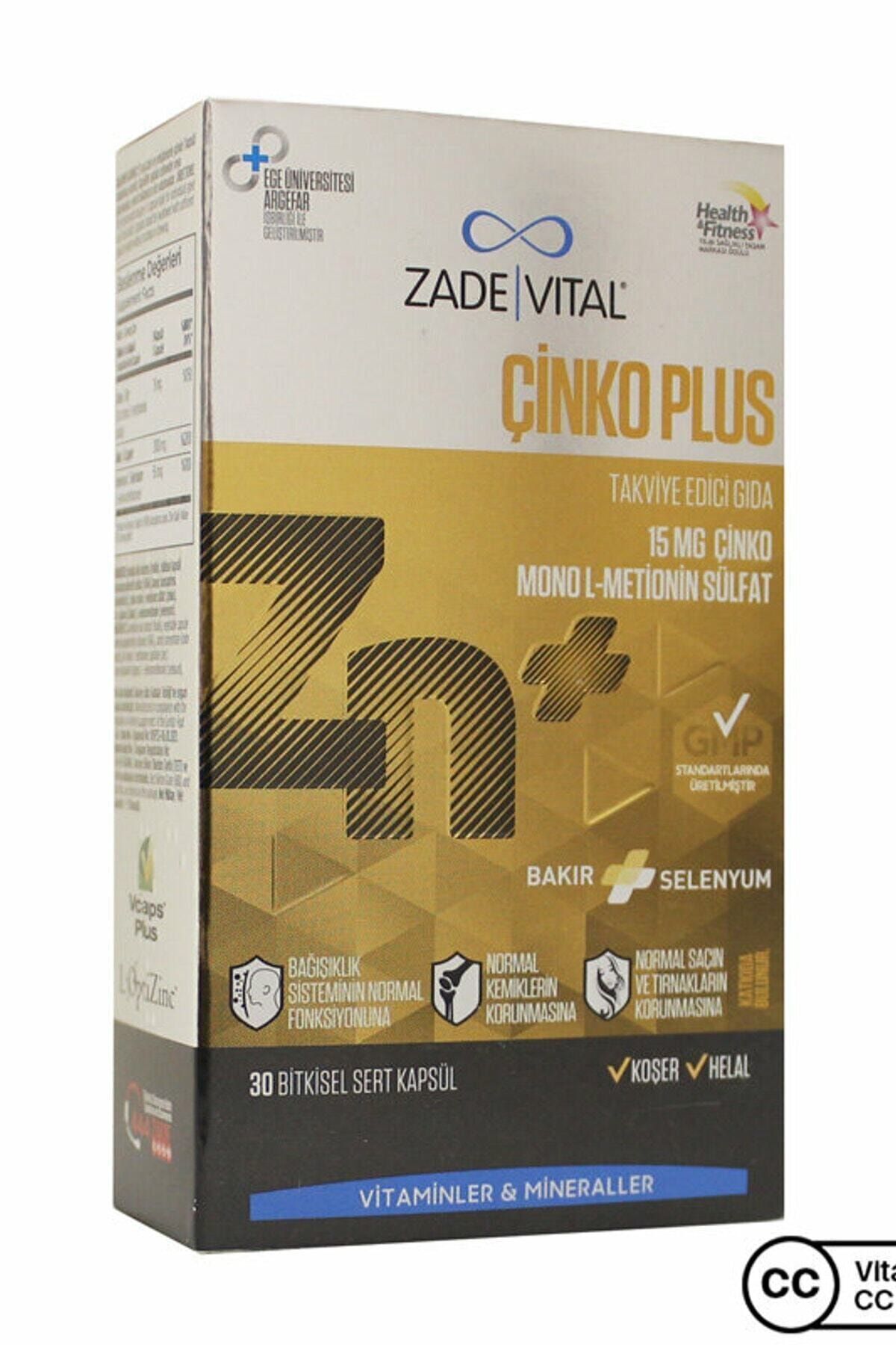 Zade Vital-Zinc Plus 30 Capsules 1