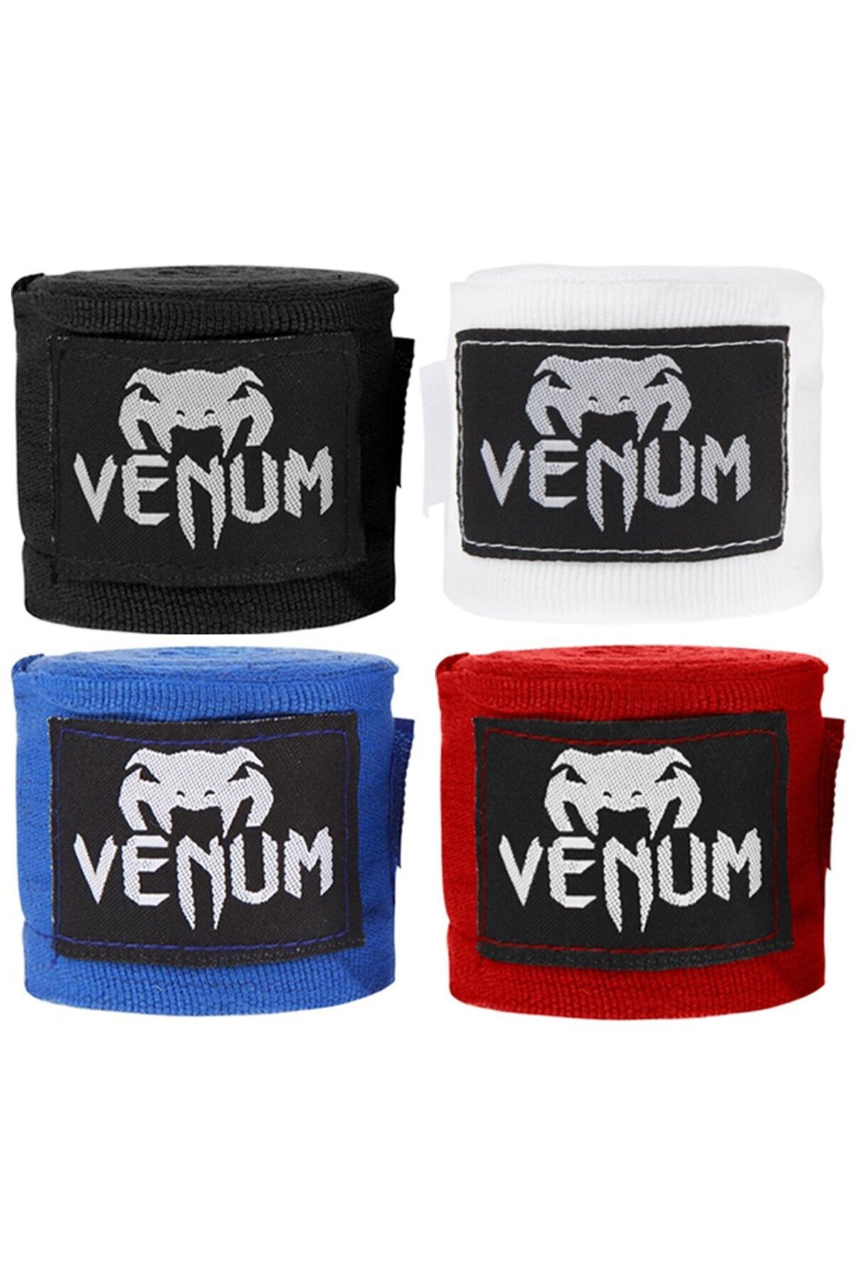 Venum-Boxing Hand Wraps, Red, 4-Meter 4