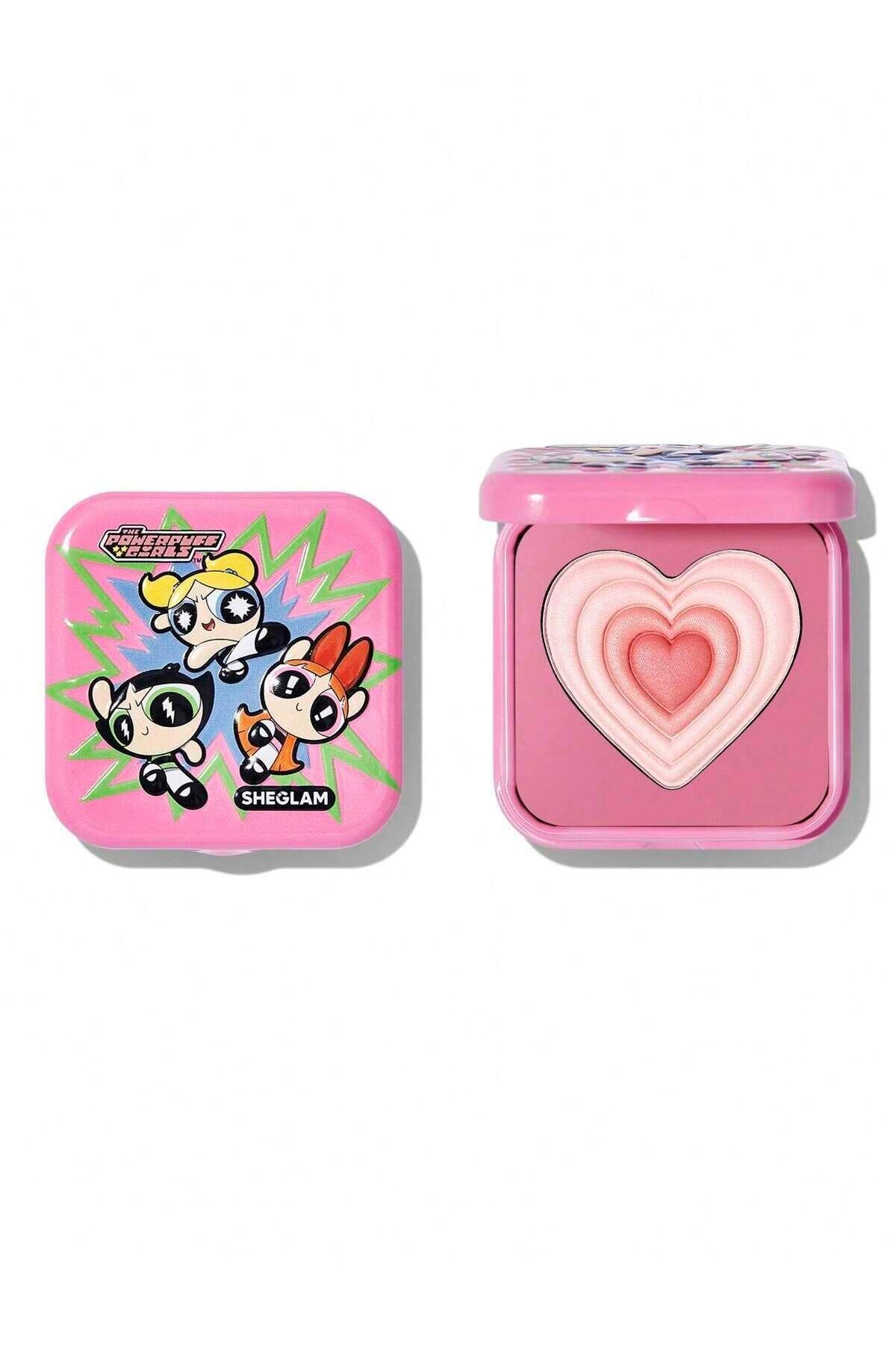 SHEGLAM The Powerpuff Girls X SHEGLAM Tough Love Shimmer Blush-Utonium 4g.