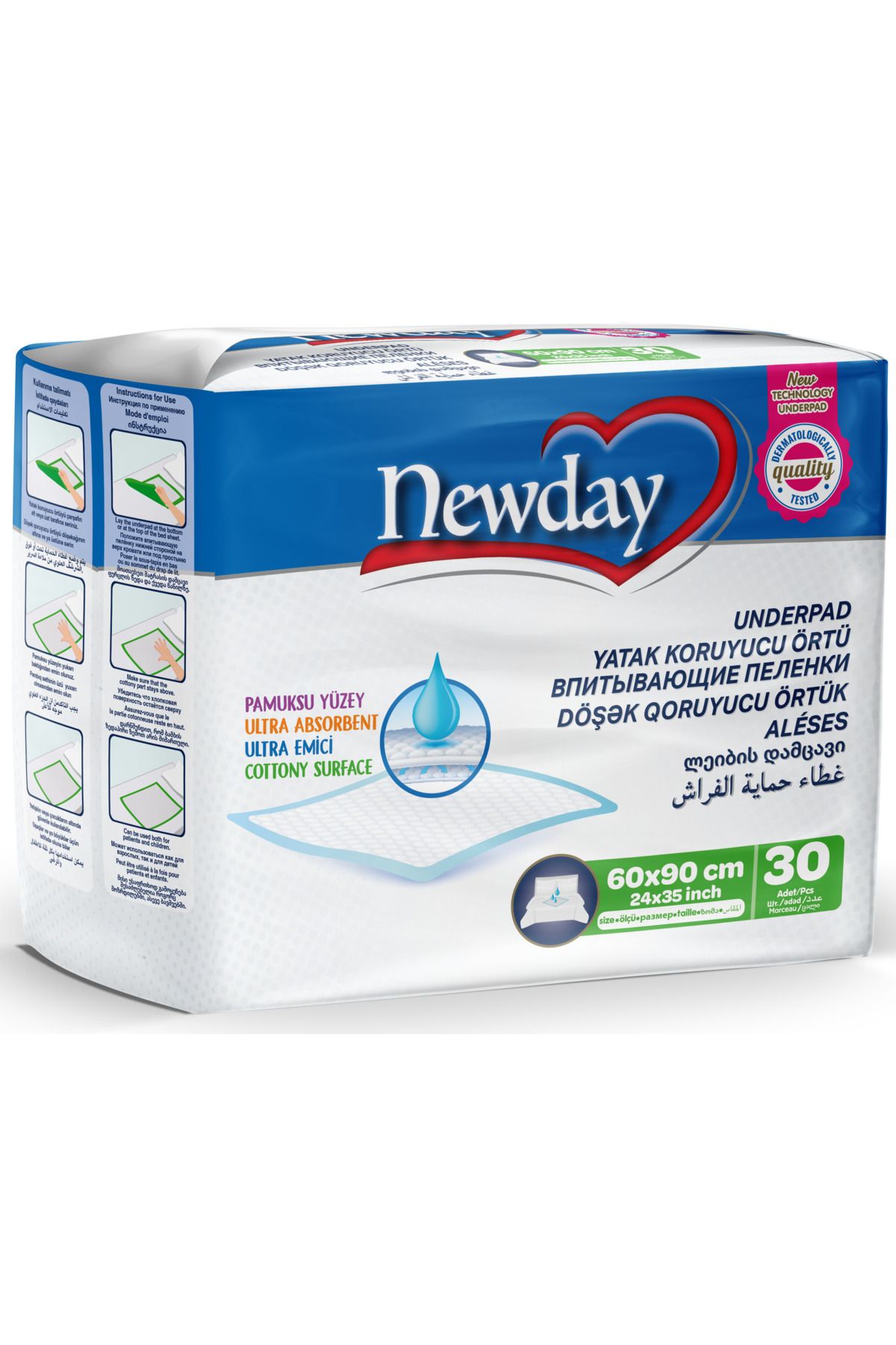 PREDO NEW DAY YETİŞKİN ALT AÇMA 30 LU X 4 PAKET