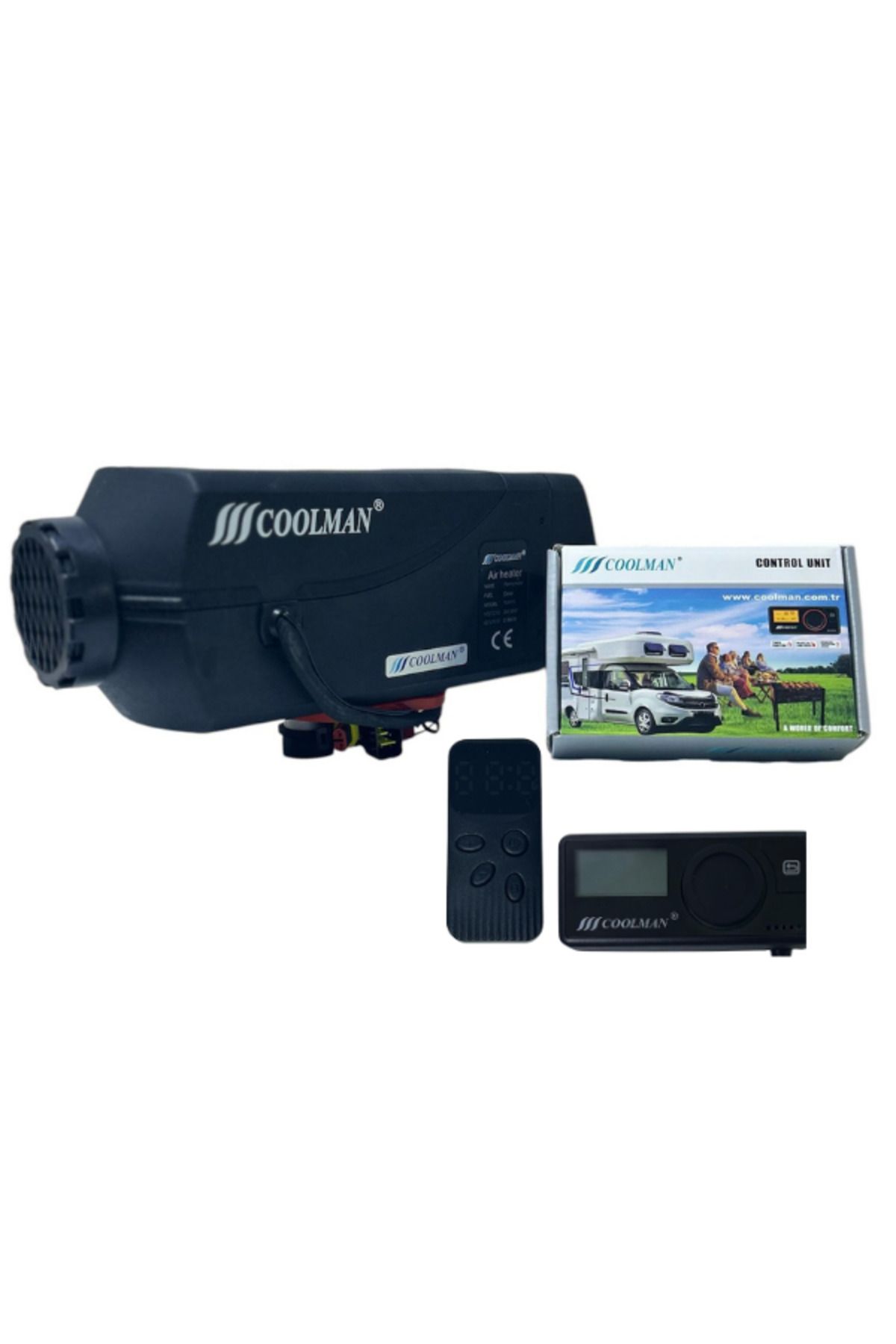 Cool man Tipi Eko Paket Dizel Isıtıcı 2.8 kW (12-24V)