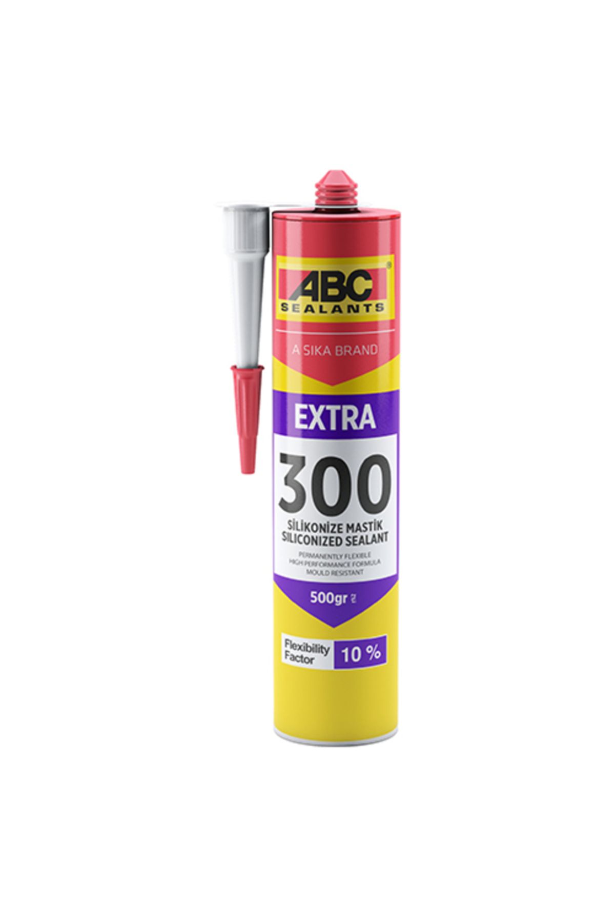 ABC EXTRA 300 MASTİK BEYAZ 500 GR (12'li)