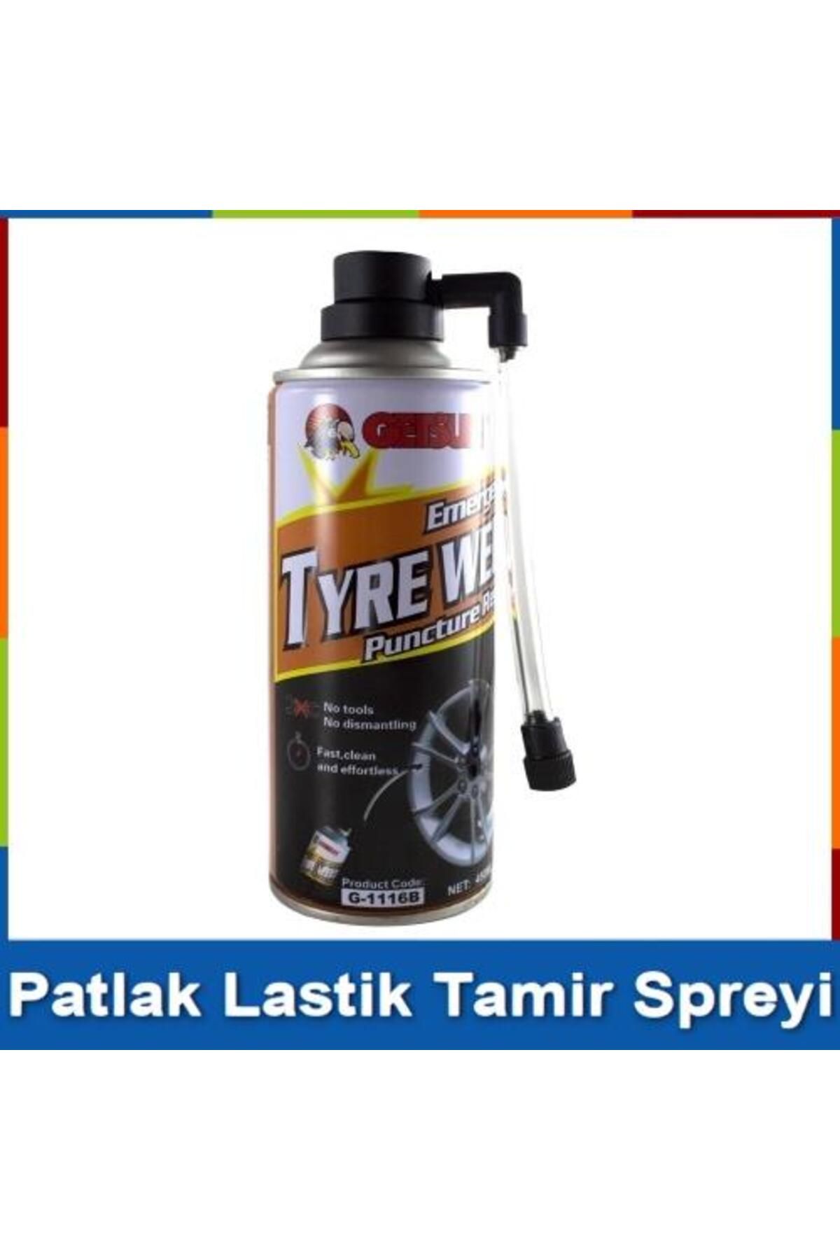 GeçerStore Patlayan Araba Lastiği Tekerleği Tamir Spreyi Tamir Kiti