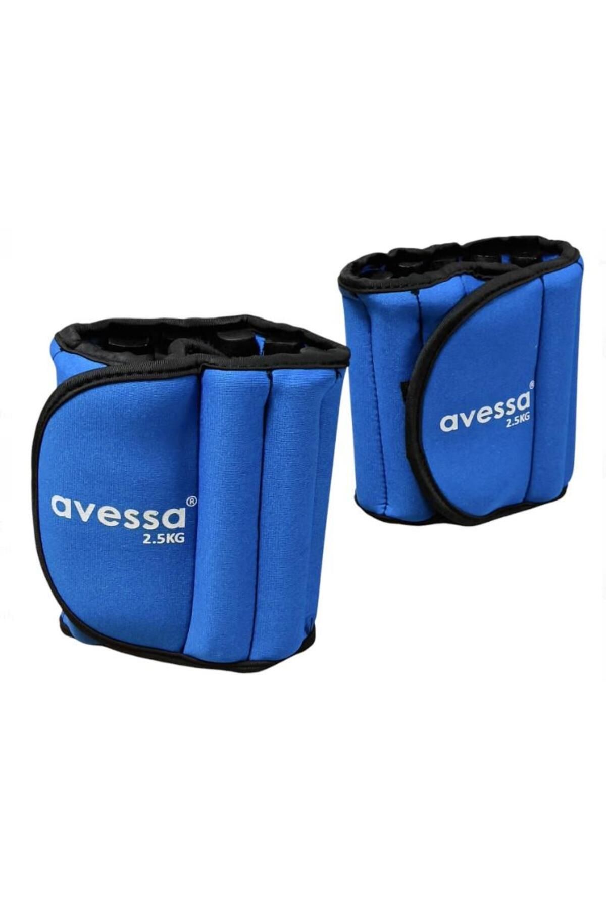 AVESSA Awk-10 Ayarlanabilir Ayak Bilek Ağırlığı 2x2,5kg